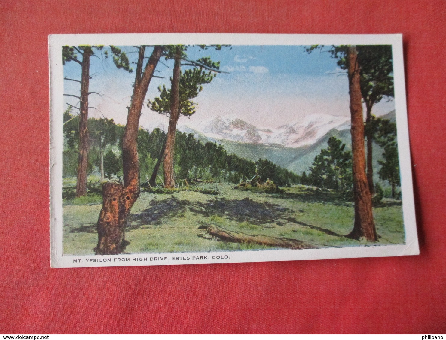 Estes Park - Colorado  --Mt. Ypsilon From High Drive      Ref 3162 - Other & Unclassified