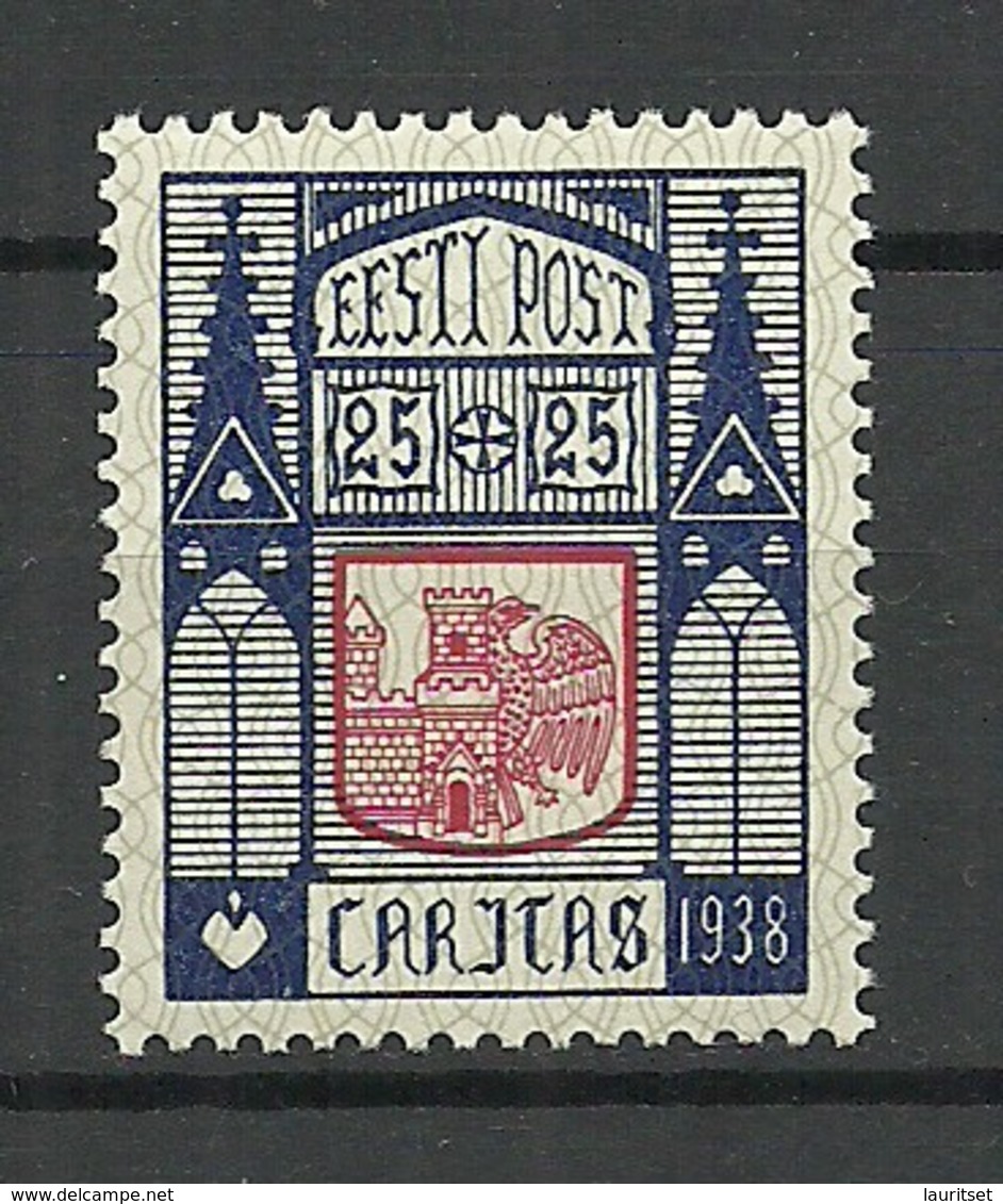 Estland Estonia 1938 CARITAS Michel 133 * - Estonie