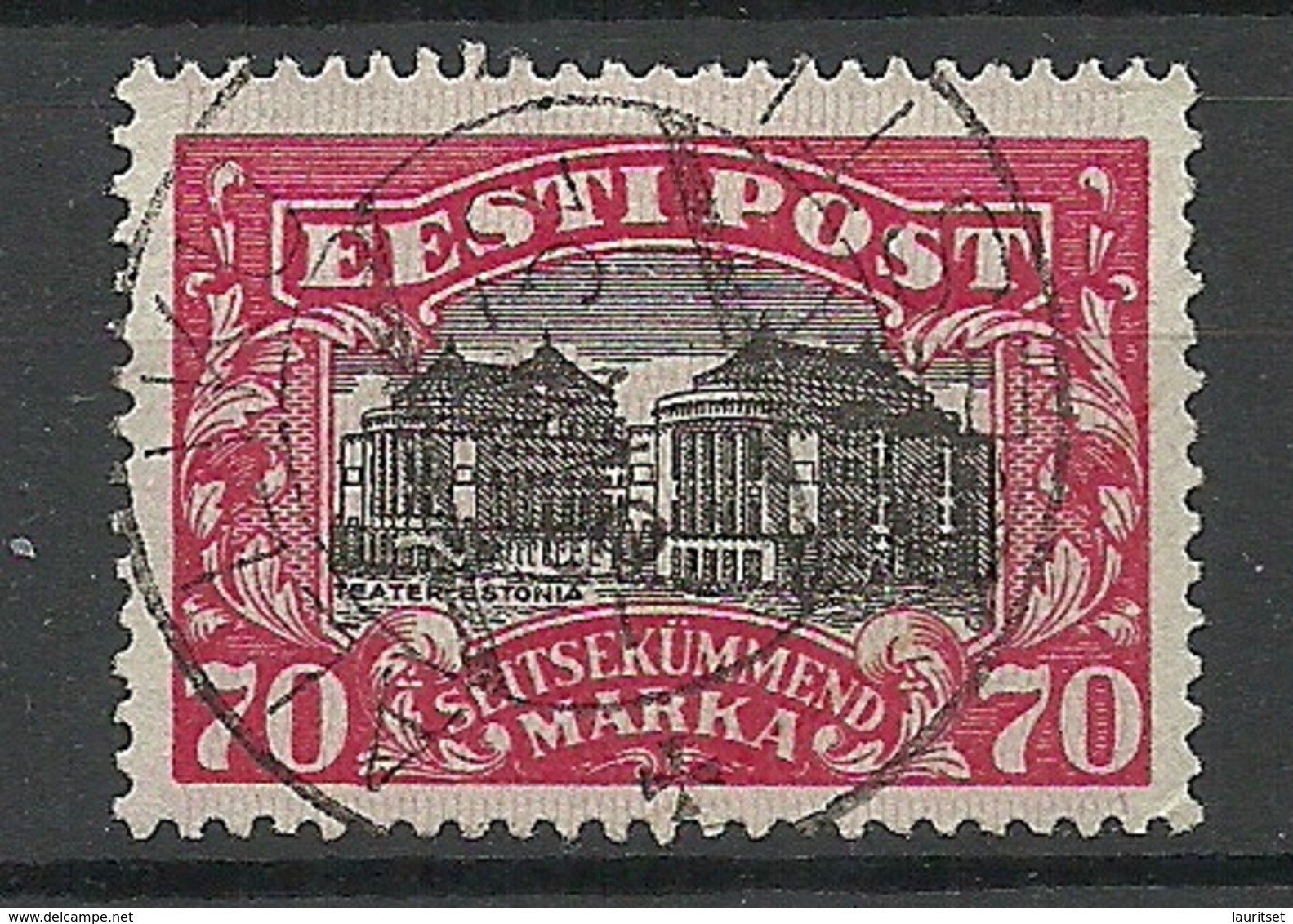 Estland Estonia 1924 O ALLIKU Auf Michel 56 - Estland