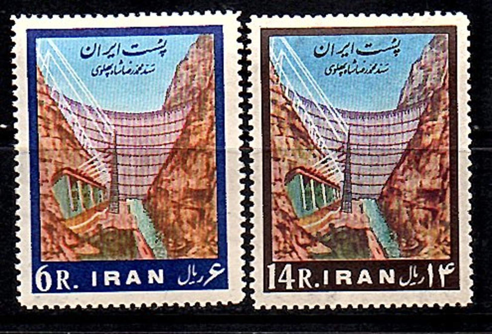 1963 Mohammad-Reza-Schah-Pahlavi  Dam MNH (140) - Iran