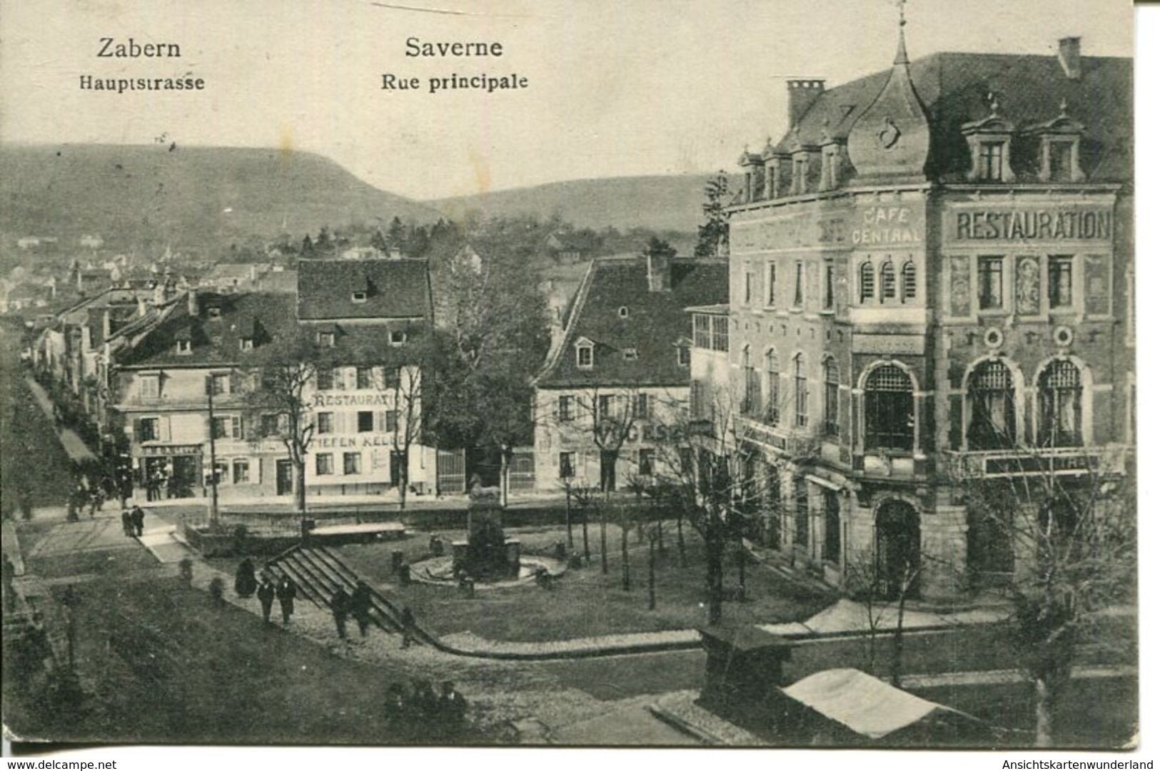 005968  Zabern - Hauptstrasse  1910 - Elsass