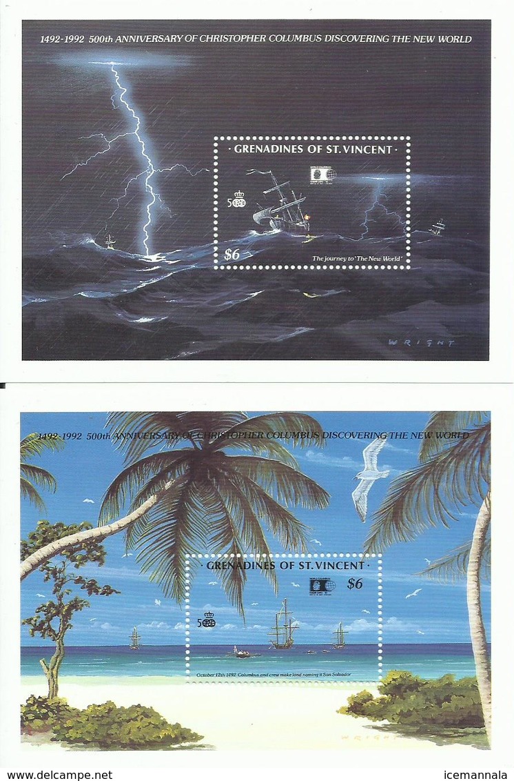 GRENADINES YVERT H/B  73/74   MNH  ** - St.Vincent Y Las Granadinas