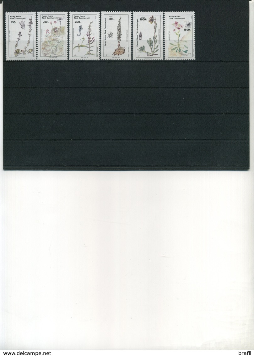 1990 Cipro Del Nord, Annata Completa, Tutte Serie Complete Nuove (**) - Unused Stamps