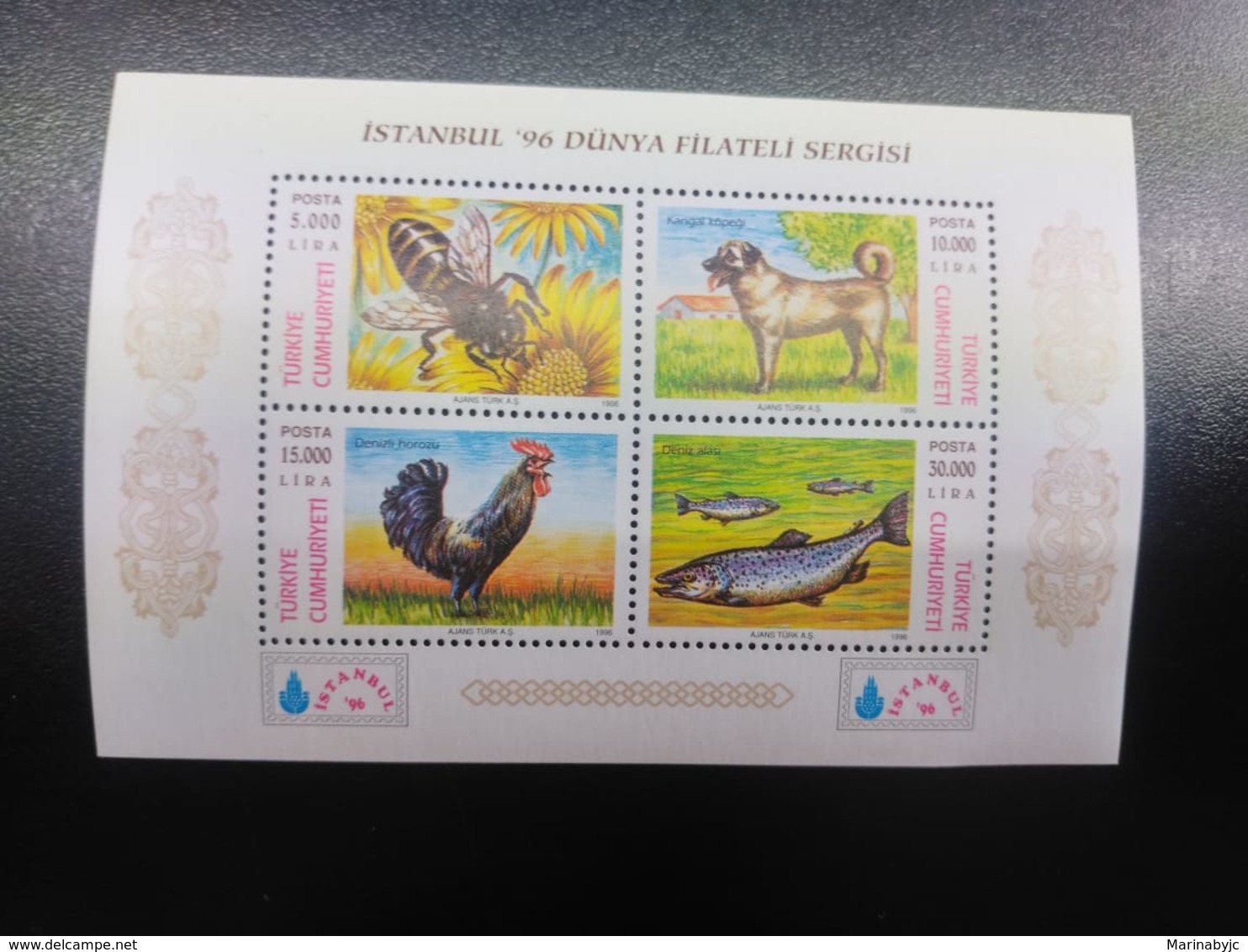 W) 1989 TURKEY, DOG, HONEY BEE, COCK, PEZ MNH - Other & Unclassified