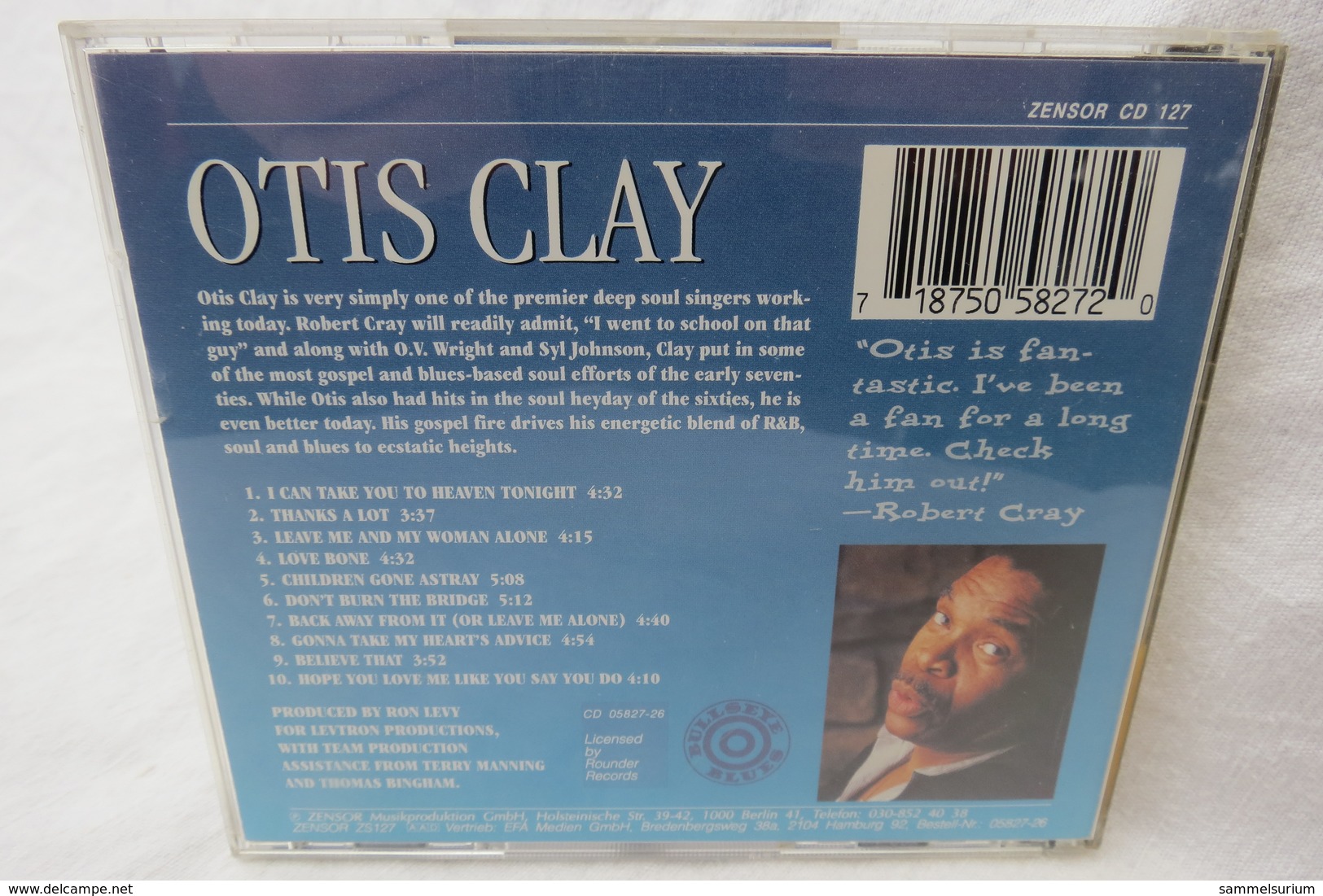CD "Otis Clay" I'll Treat You Right - Soul - R&B