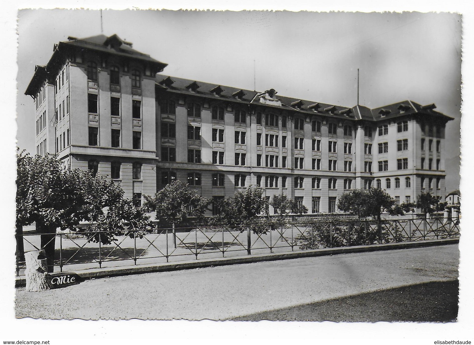 1948 - VIGNETTE ECOLE ROYALE SARDE De CLUSES Sur CP BUREAU TEMPORAIRE Du CENTENAIRE De L'ECOLE (HORLOGERIE) - HTE SAVOIE - 1921-1960: Modern Period