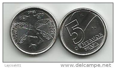 Brazil  5 Centavos 1989. KM#612 High Grade - Brésil