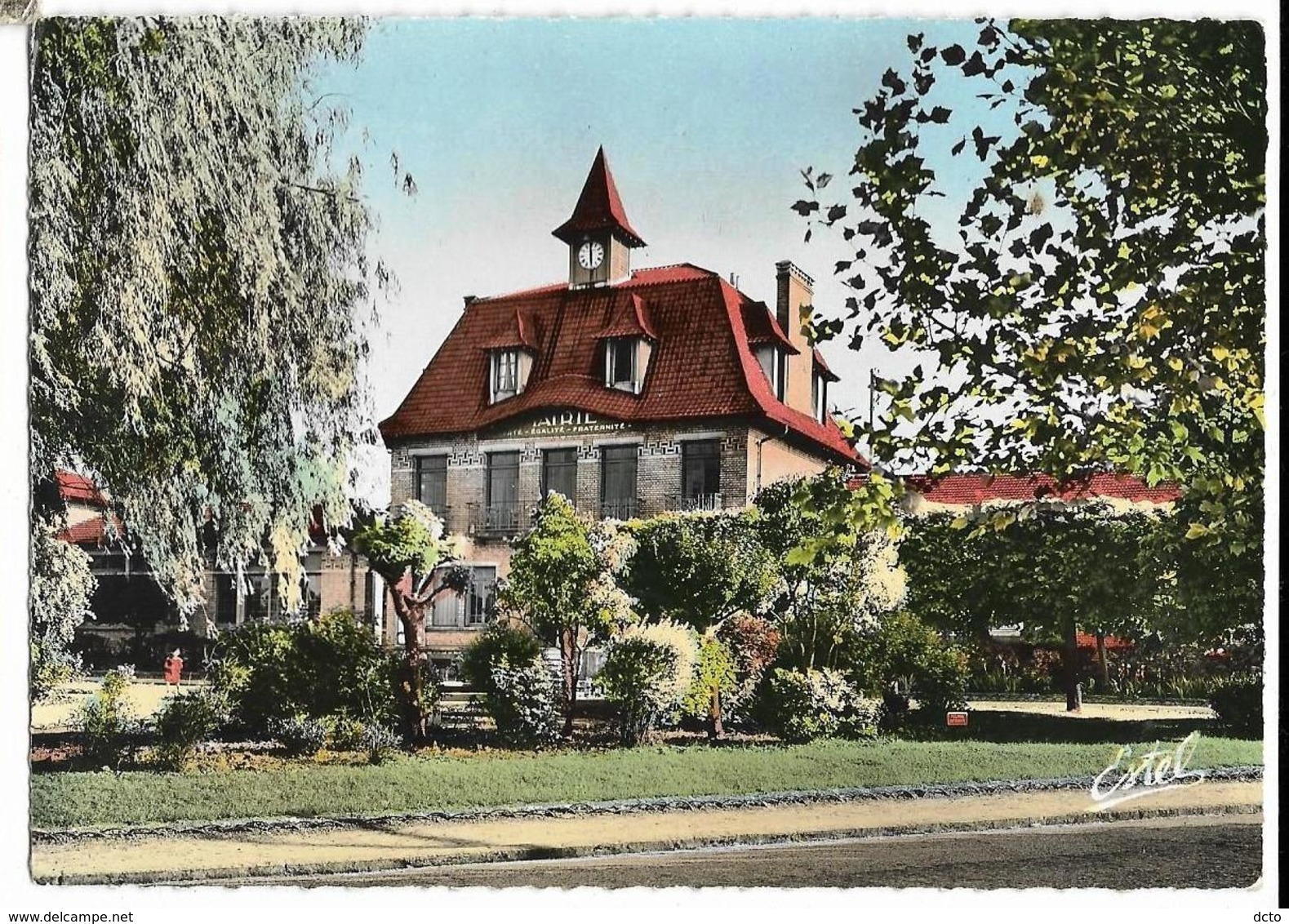 LES CLAYES Sous BOIS La Mairie Et Ses Jardins Estel 21966 - Les Clayes Sous Bois