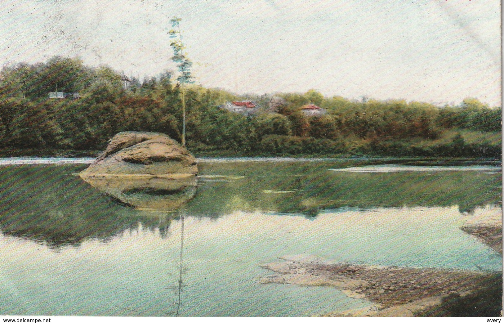 The "Lone Pine" St. Francis River, Sherbrooke, Quebec - Sherbrooke