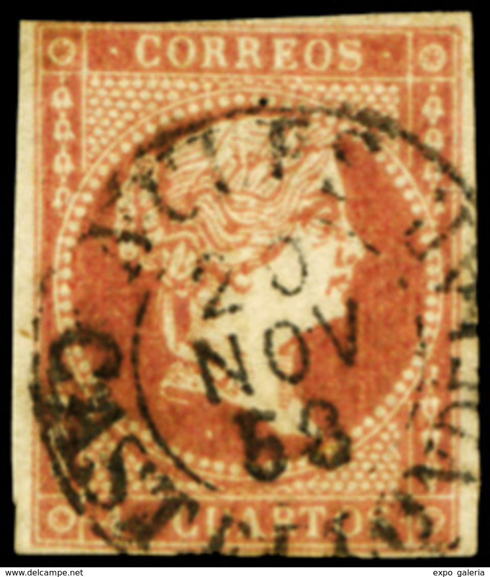 Ed. 0 48 - Mat. Fechador Tp. I “Nules-Castellón” Lujo. Muy Raro. - Neufs