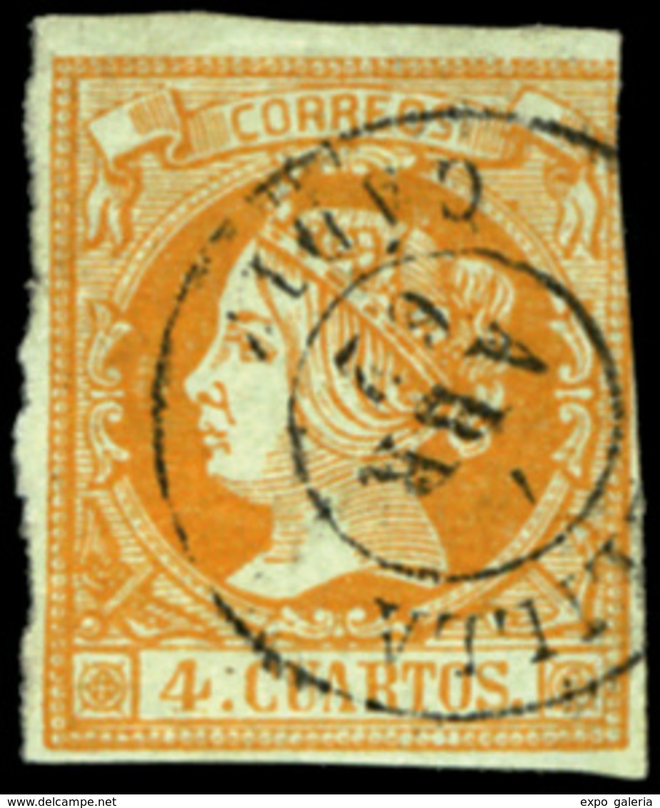 Ed. 0 52 - Mat. Fechador Tp. II “Melilla-Cádiz” - Unused Stamps