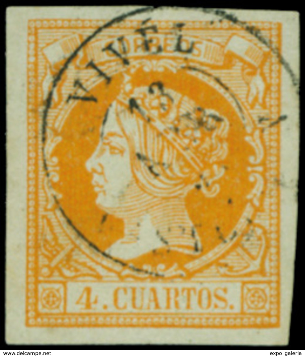 Ed. 0 52 - Mat. Fechador Tp. II “Vivel-Castellón” Lujo. Muy Raro. - Neufs