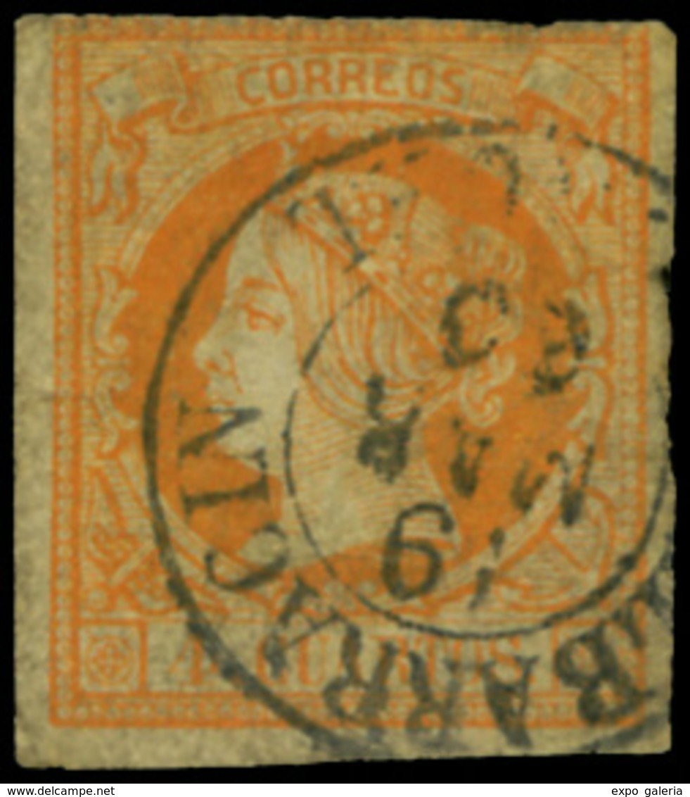 Ed. 0 52 - Mat. Fechador Tp. I “Albarracin-Teruel” Lujo. Muy Raro. - Unused Stamps