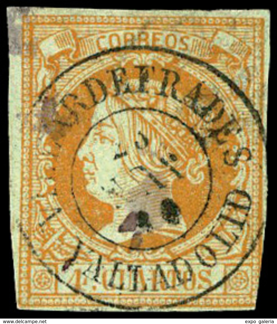 Ed. 0 52 - Mat. Fechador Tp. II “Villar De Frades-Valladolid” Lujo. Raro. - Neufs