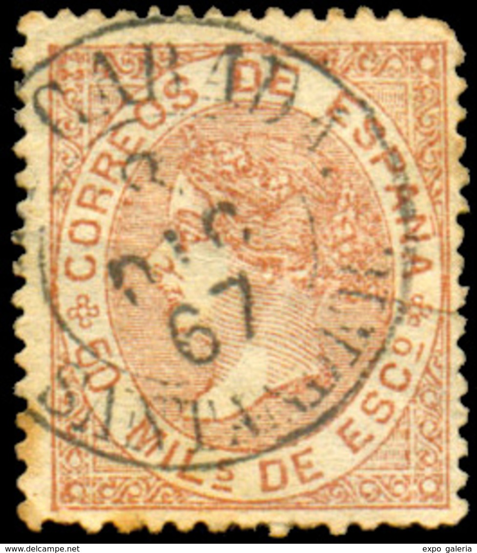 Ed. 0 96 - Mat. Fechador Tp. I “La Labada-Cantabria” Precioso. Raro. - Unused Stamps