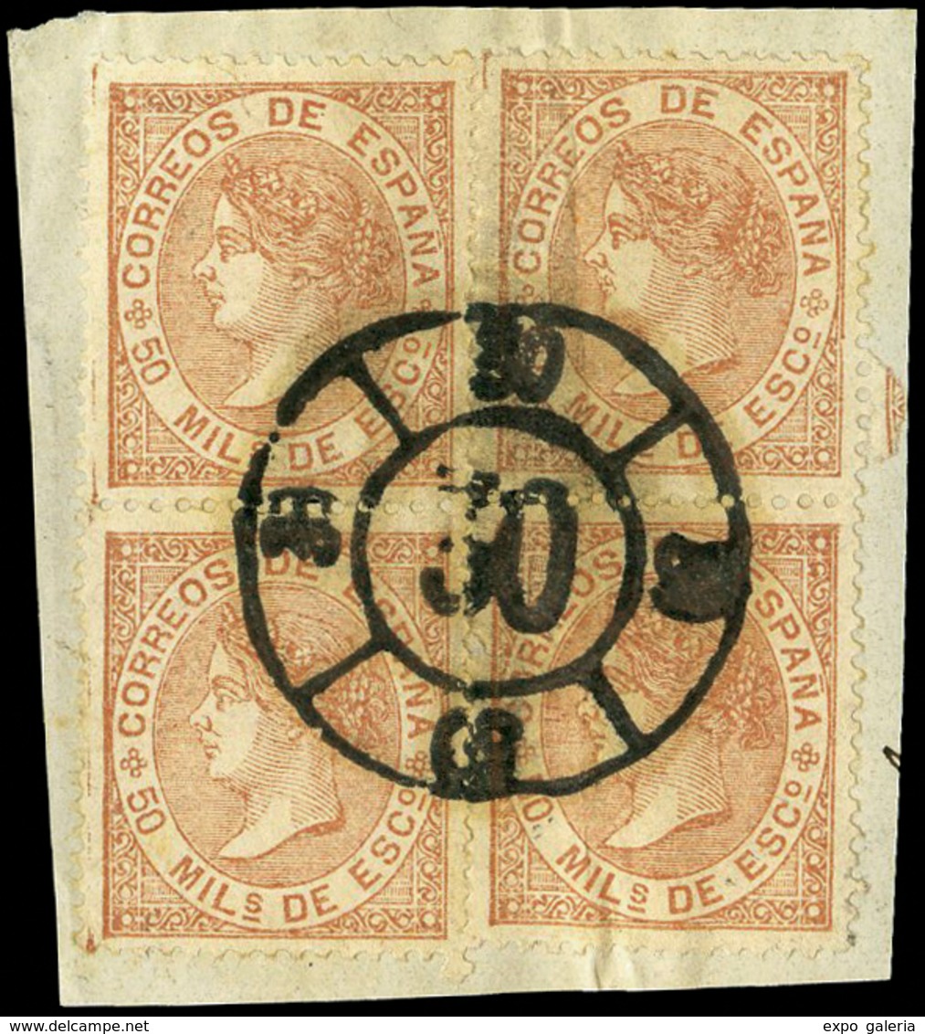 Ed. 0 96 Bl.4 - Mat. R.C. “30-Jaen” Lujo. - Unused Stamps