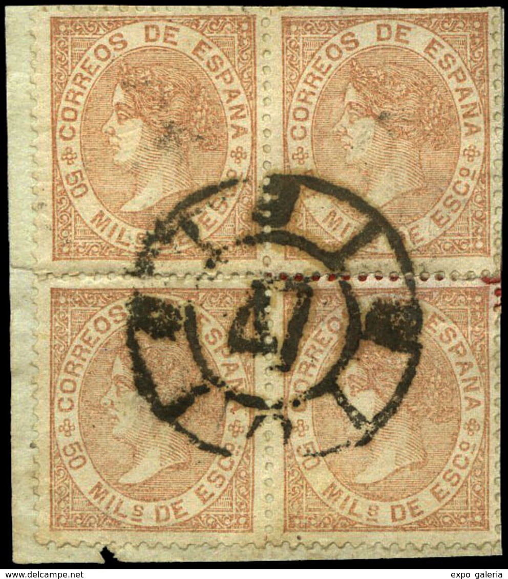 Ed. 0 96 Bl.4 - Mat. R.C. “47-Teruel” Lujo. - Unused Stamps