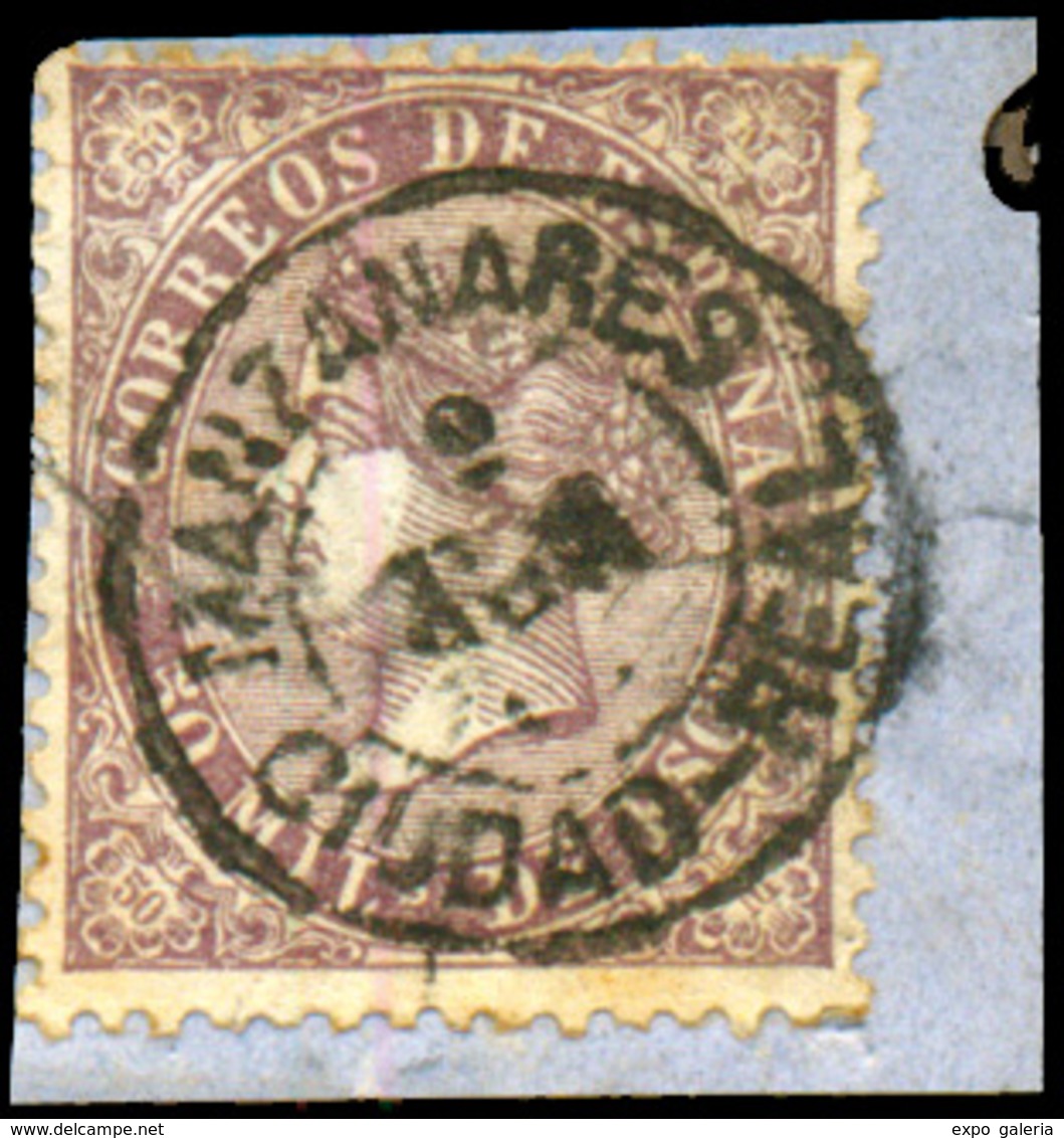 Ed. 0 98 - Mat. Fechador Tp. II “Manzanares-Ciudad Real” Lujo. - Unused Stamps