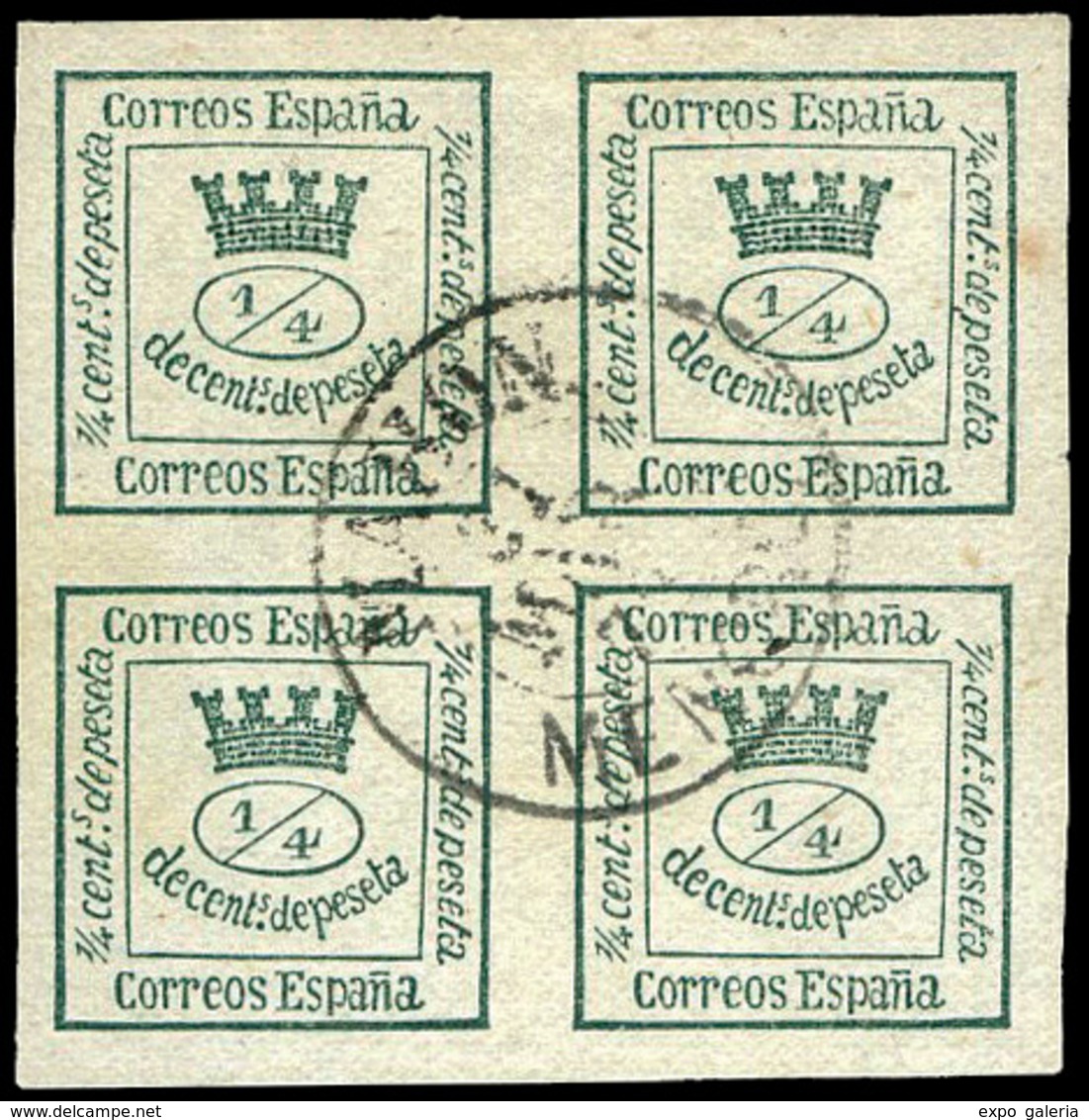 Ed. 0 130 - Mat. Fechador “Mahón-Menorca” Lujo - Oblitérés