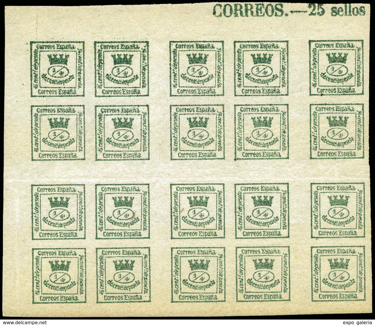 Ed. *** 130a Bl.4 - Esquina De Pliego Con Leyenda. Lujo. Raro En Esta Condición. Cat. ++600€ - Used Stamps