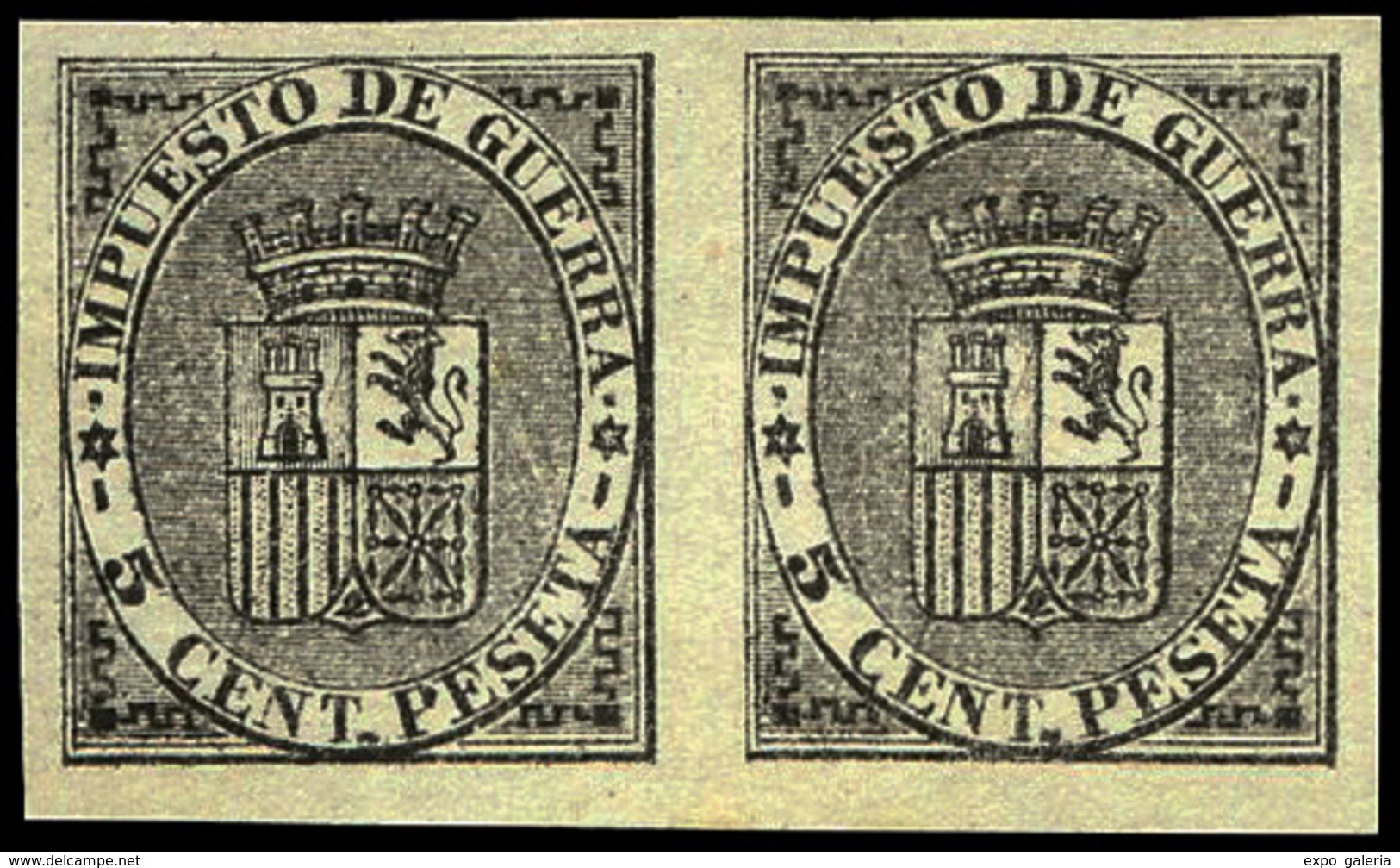 Ed. * 141 Pareja S/Dentar. - Used Stamps