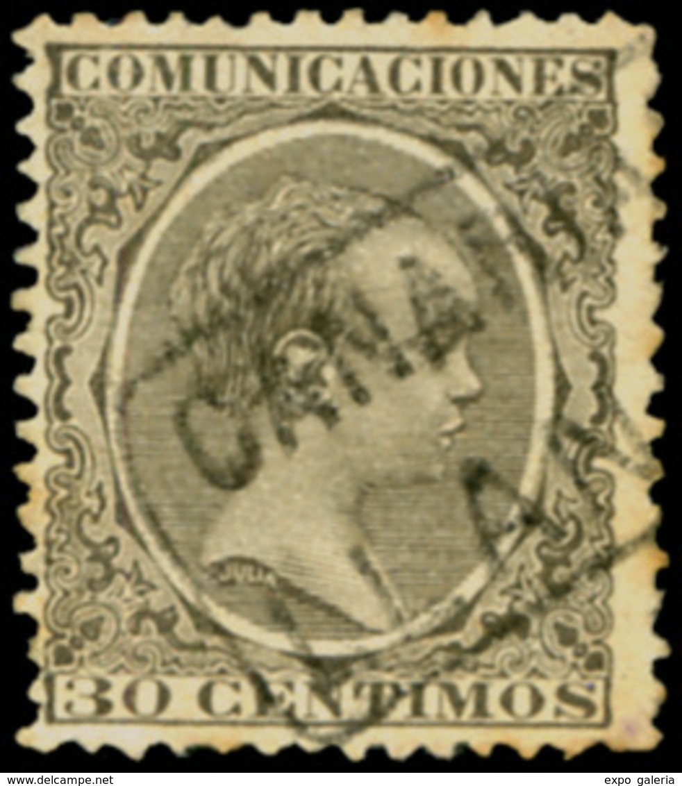 Ed. 0 222 - LLANOS.Canarias. Mat. Carteria. Escaso En Este Sello. Precioso. - Altri & Non Classificati