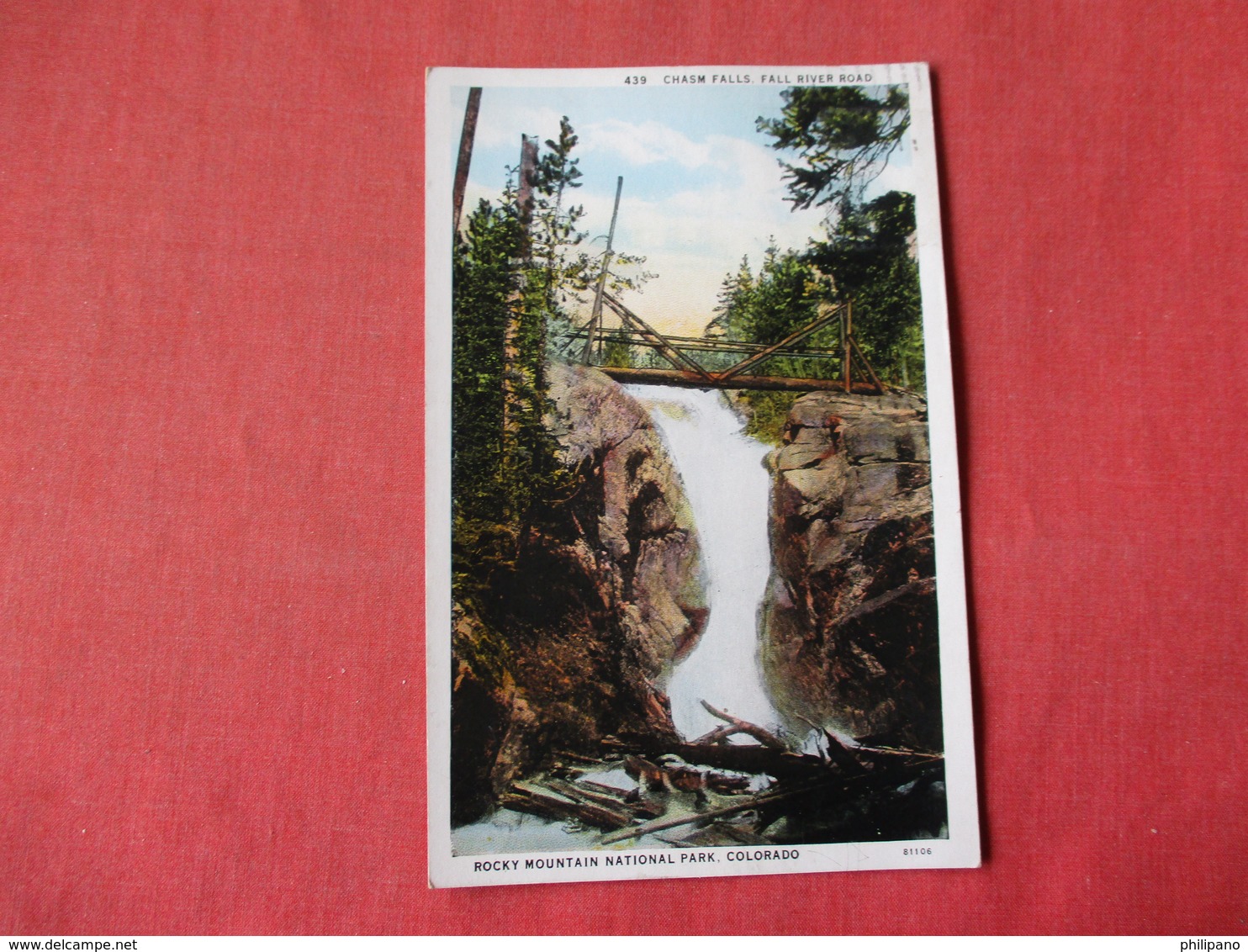 -  Chasm Falls Fall River Road Rocky Mountain National Park Colorado > Ref 3164 - Other & Unclassified