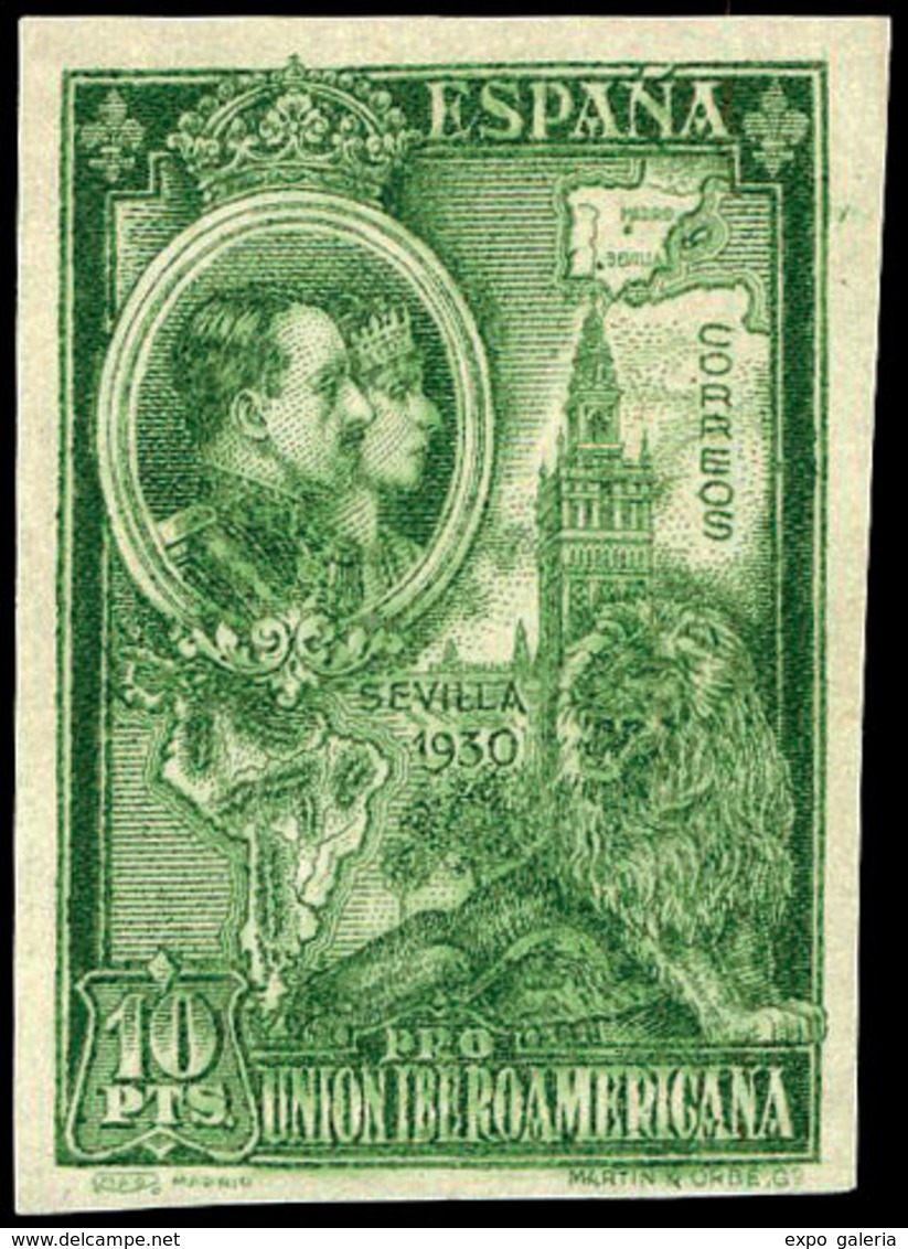 Ed. ** 581ccFs Verde Esmeralda. S/D - Unused Stamps