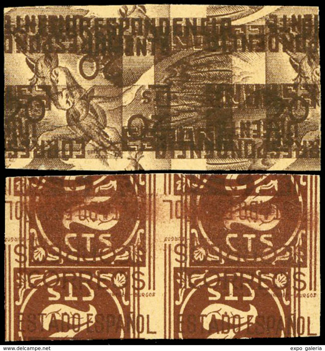 Ed. * 832 - Prueba De Impresión En Anverso Y Reverso. - Unused Stamps