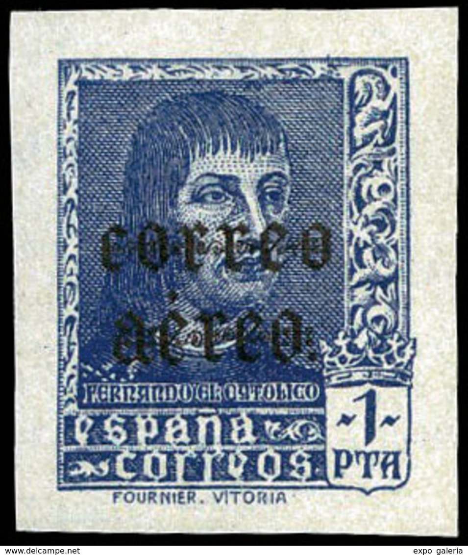 Ed. ** 845hccs/6hccs - 1938. Serie Completa. Habilitación En Negro. Sin Charnela. Lujo. Muy Raro Cat. +820€ - Ungebraucht