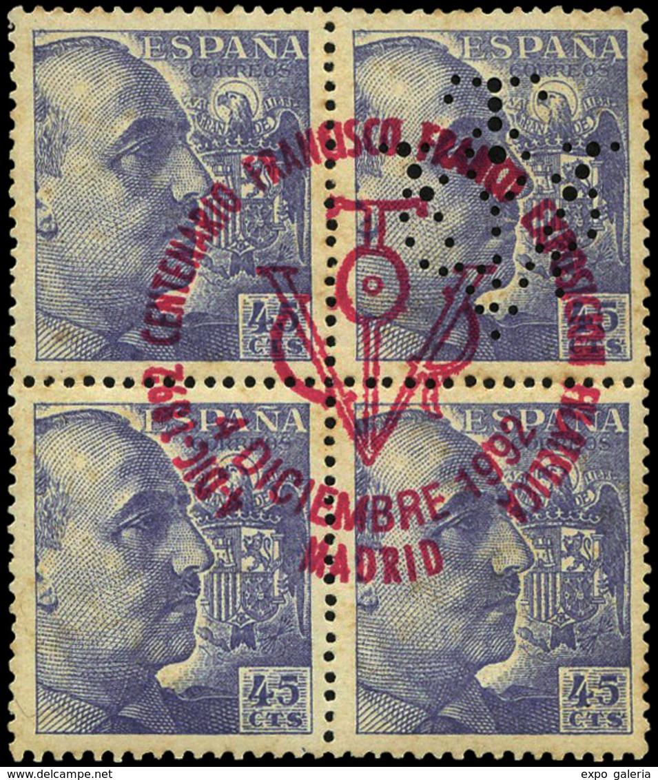 Ed. ** 1052 - “Centenario F.Franco” Raro - Other & Unclassified