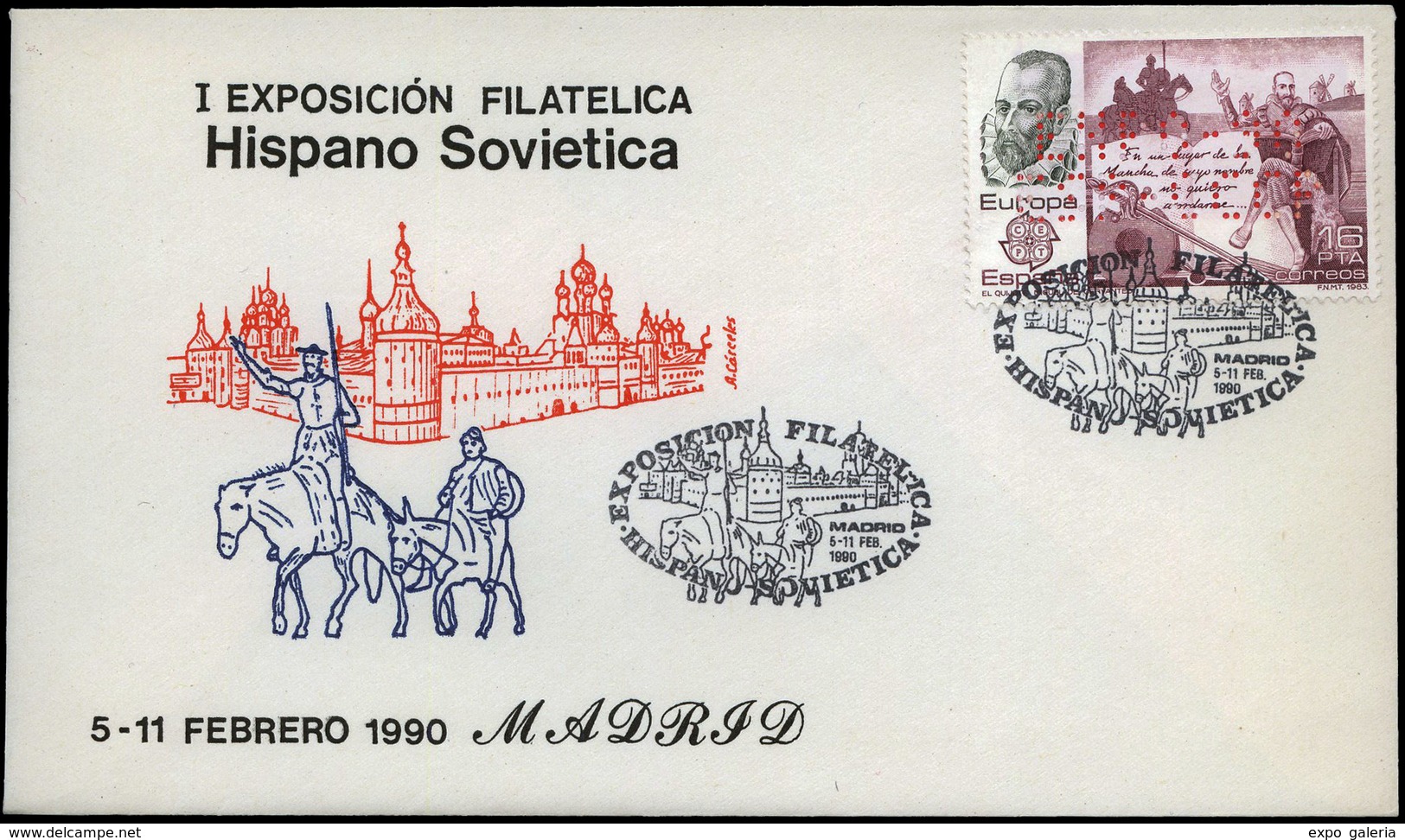 Ed. 2703 - “Expo 90. Esp.CCCP” (Exp. Filatélica-Expo 90-Hispano Soviética). - Other & Unclassified