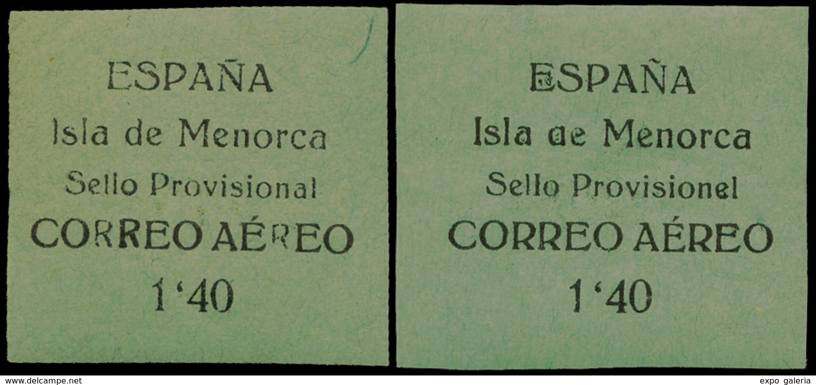 Ed. *** 2HE+2HEC - 2 Sellos Con Diversas Variedades. Cat. +175€ - Sonstige & Ohne Zuordnung