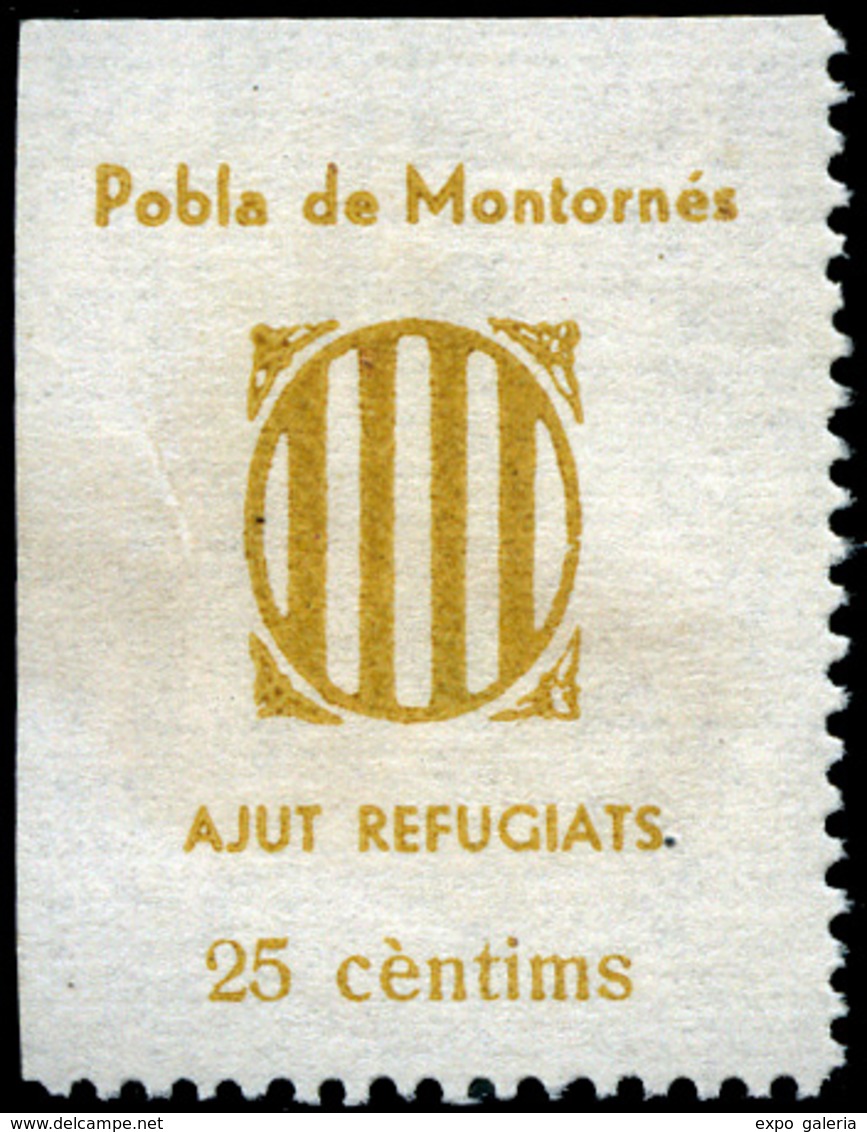 *** All. 16 Barcelona. PI LLOBREGAT. HB “Francesc Maciá” Violeta. Rara - Spanish Civil War Labels