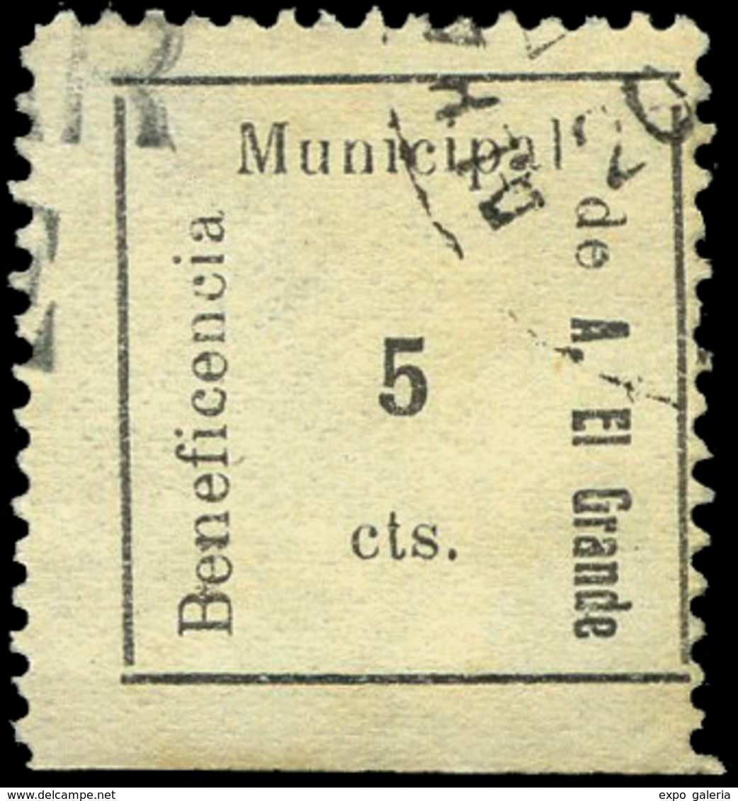 Ed. 0 2 Málaga.ALHAURIN EL GRANDE. Raro - Verschlussmarken Bürgerkrieg