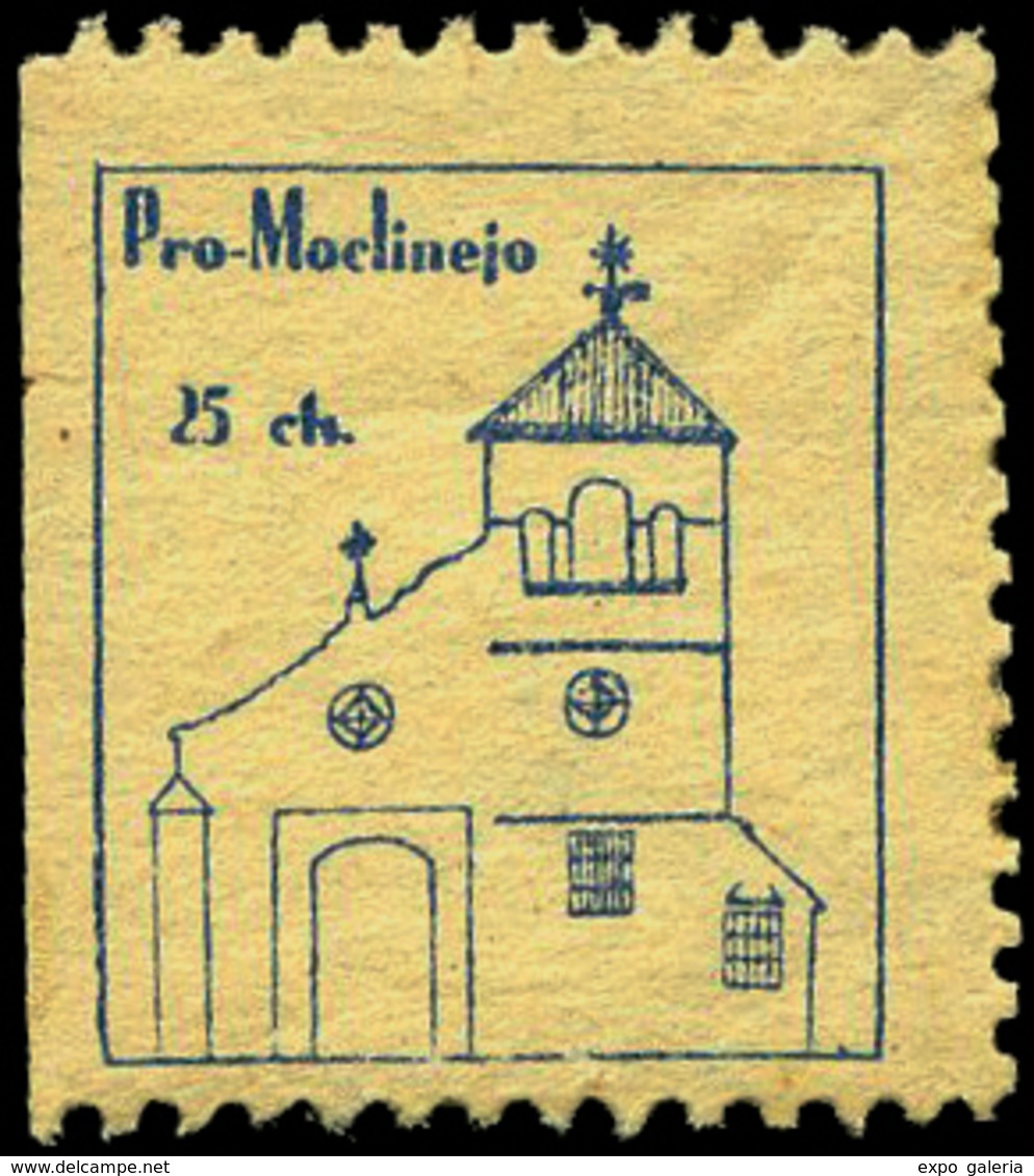 Ed. *** 6 Málaga.MOLLINEJO. Raro - Spanish Civil War Labels