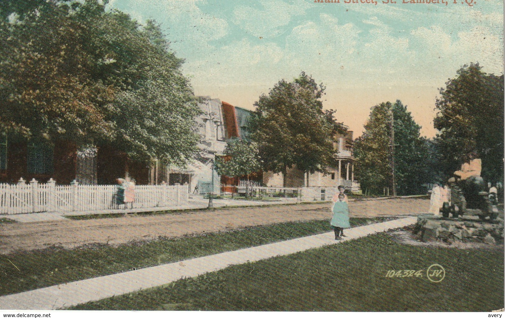 Rue Principale, St. Lambert, Quebec Main Street - Autres & Non Classés