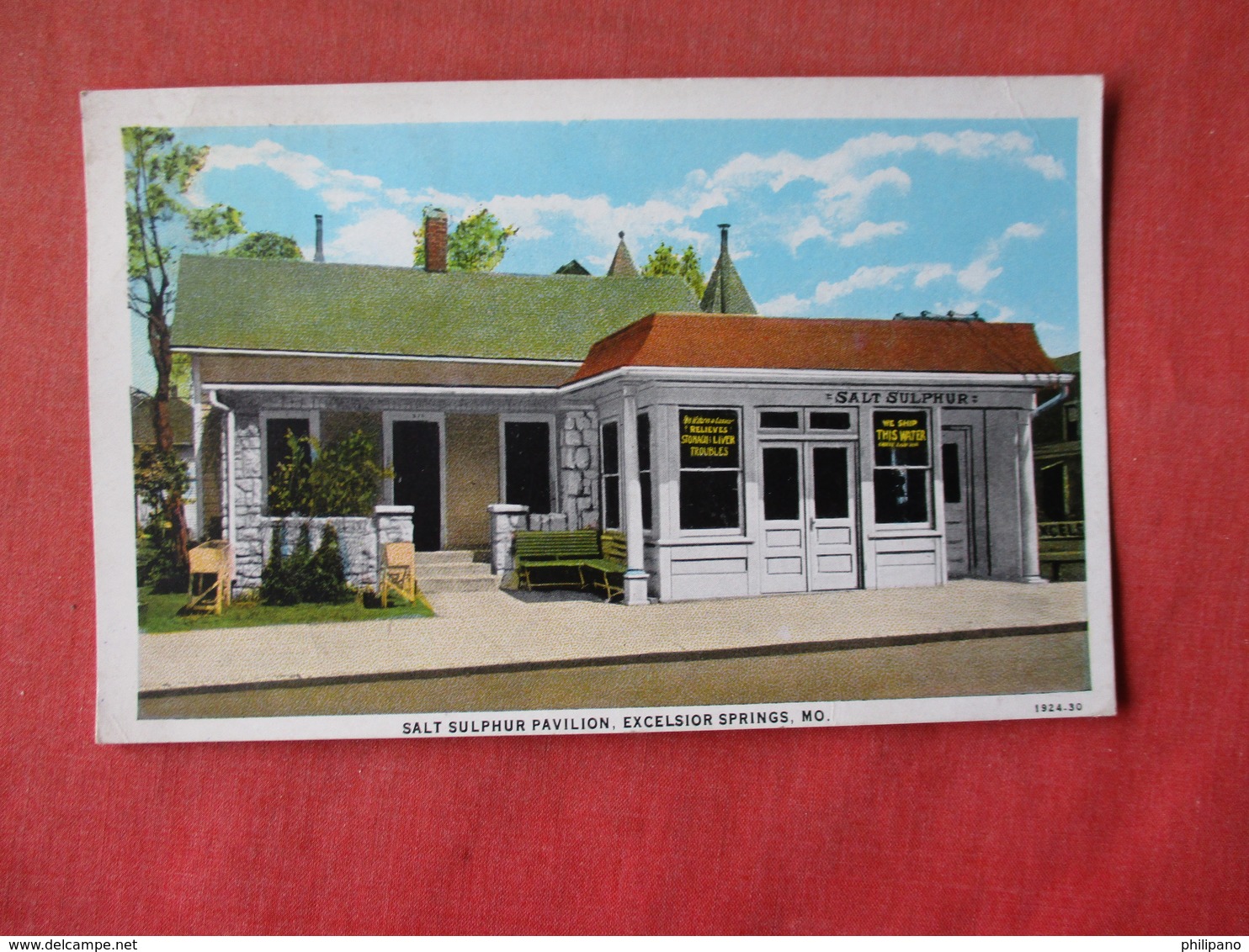 Salt Sulphur Pavilion  --  Excelsior Springs - Missouri >  Ref 3164 - Other & Unclassified