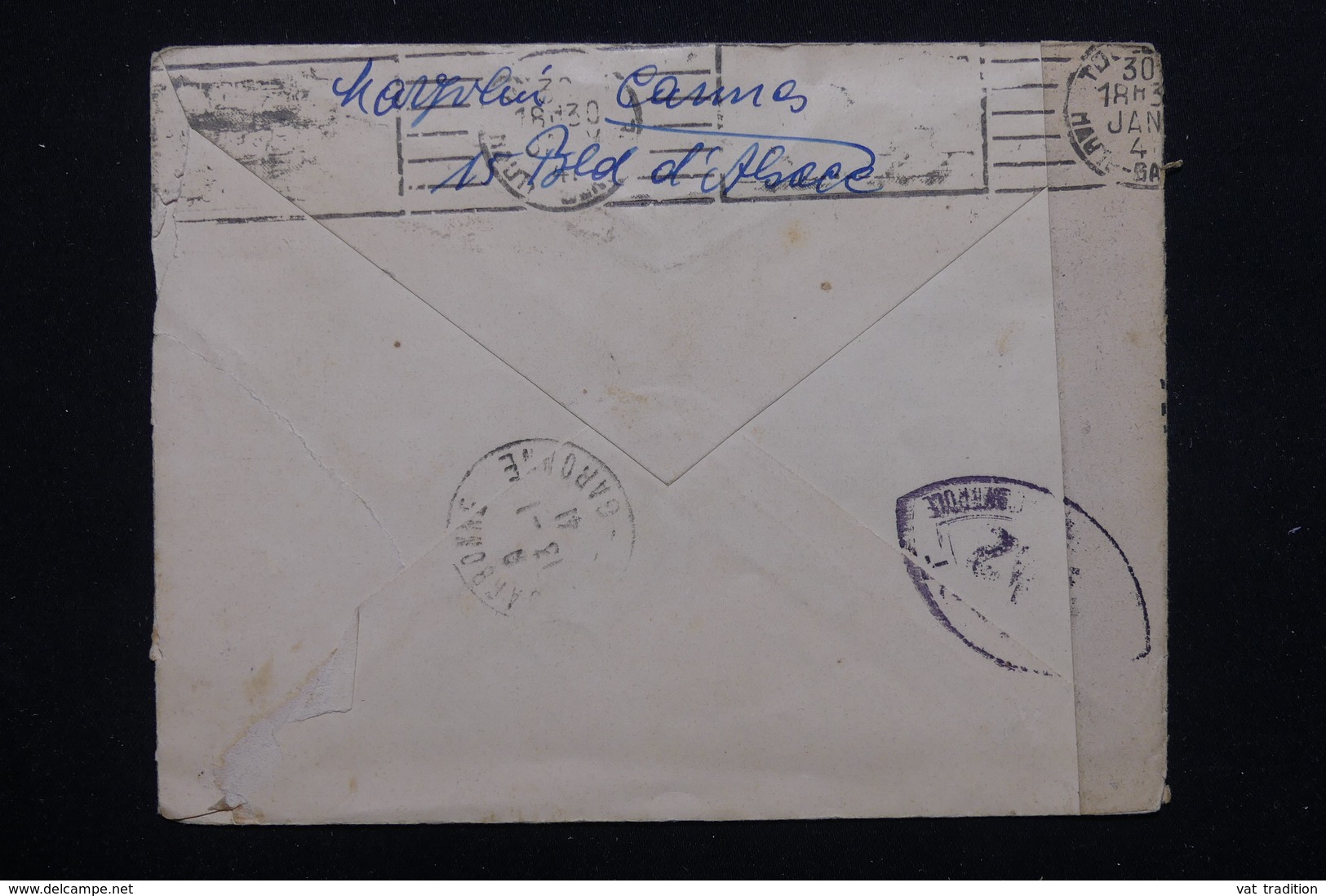 FRANCE - Entier Postal ( Marseillaise ) + Complément De Cannes Pour Réfugié à Carbonne En 1941 Avec Contrôle - L 22969 - Enveloppes Types Et TSC (avant 1995)