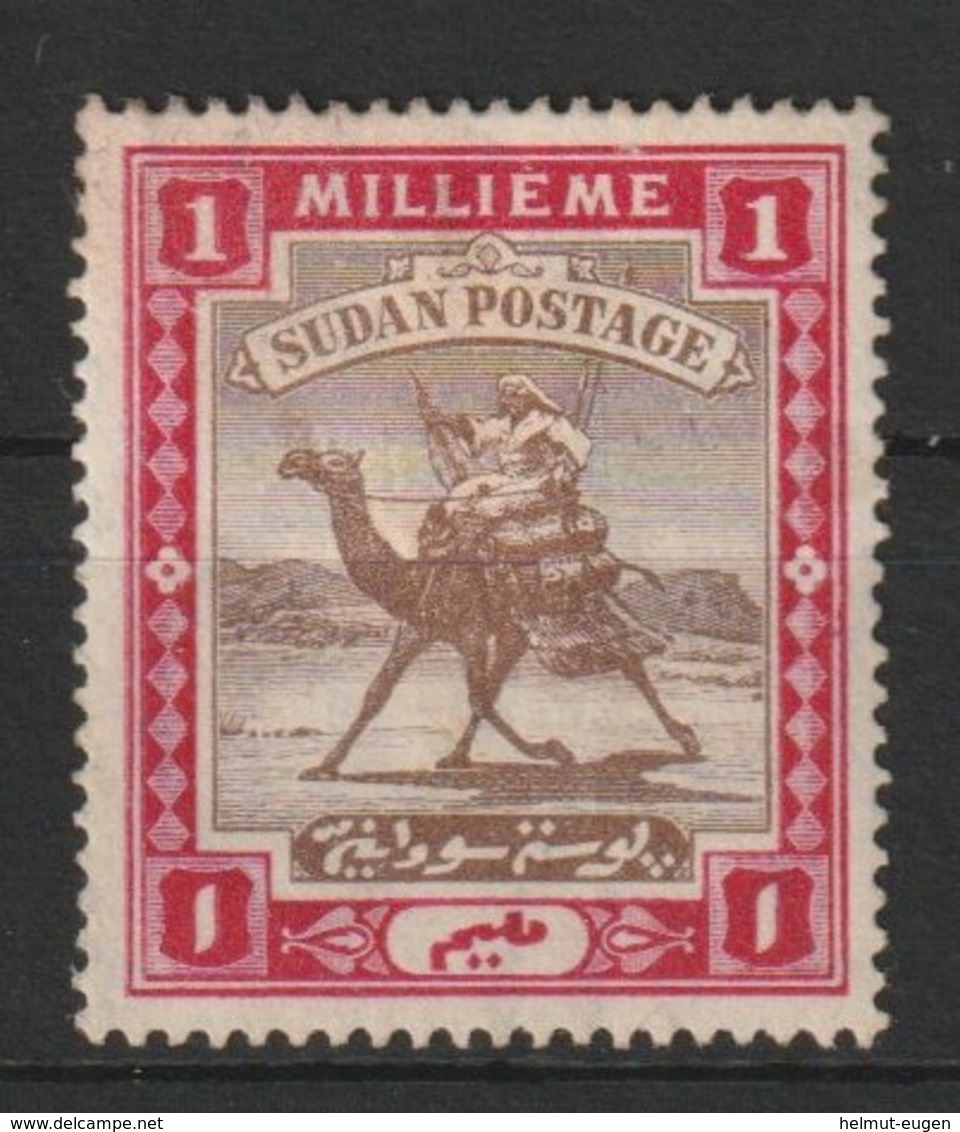 MiNr. 9 - 16  Sudan 1898, 1. März. Freimarken: Kamelreiter. - Sudan (...-1951)