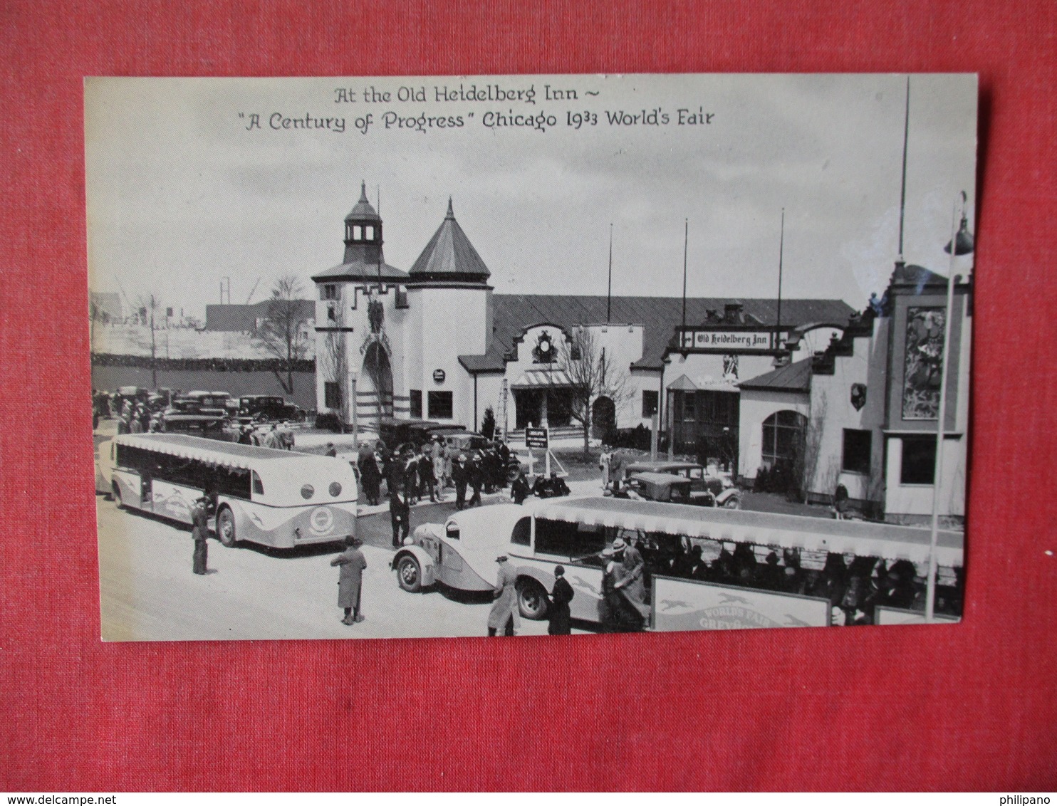 1933 Chicago Worlds Fair   Old Heidleberg Inn    Ref 3164 - Exhibitions