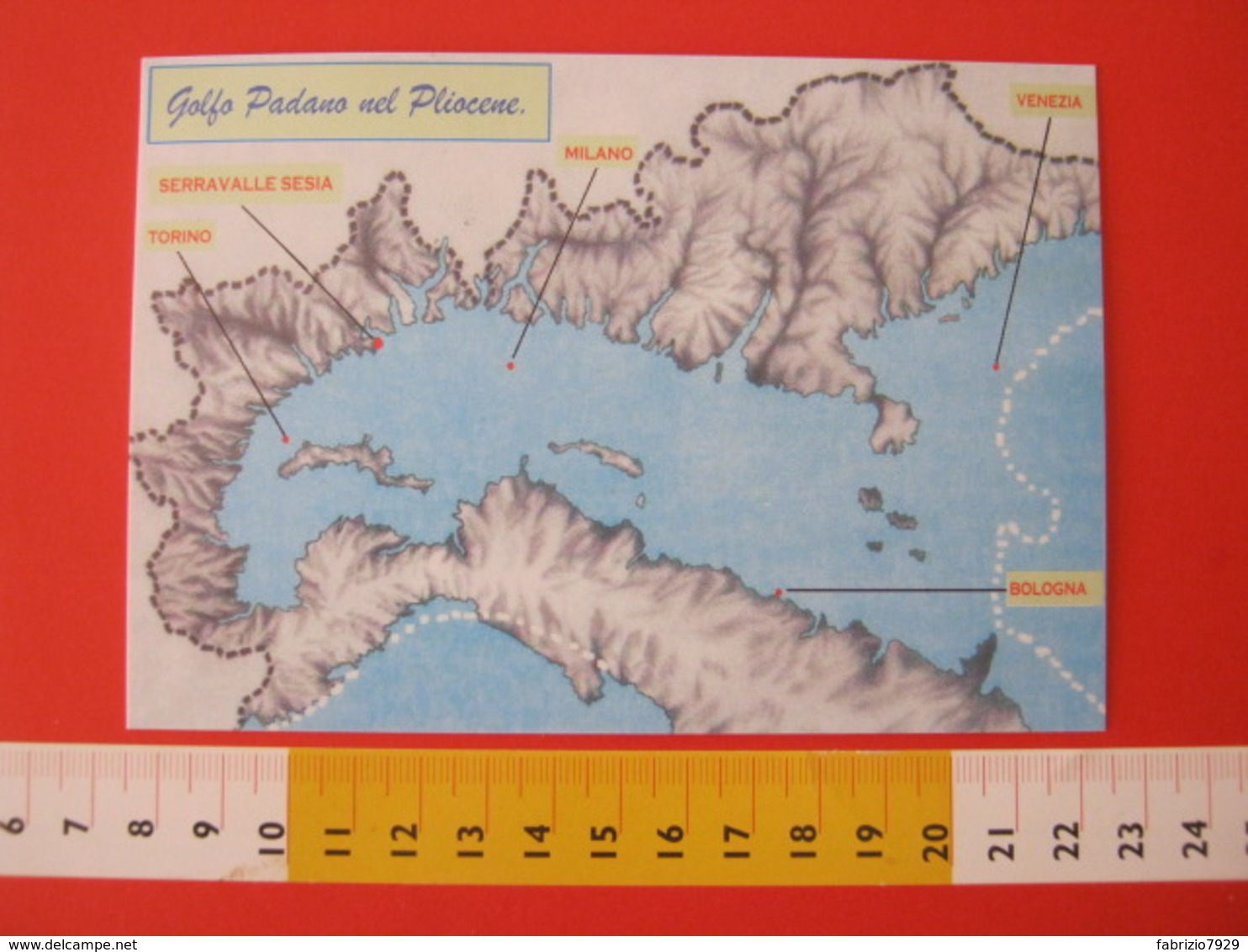 A.09 ITALIA ANNULLO - 2004 SERRAVALLE SESIA VERCELLI 10 ANNI GRUPPO GLYCIMERIS PALEO FOSSILI MINERALI CONCHIGLIA SHELL - Carte Geografiche