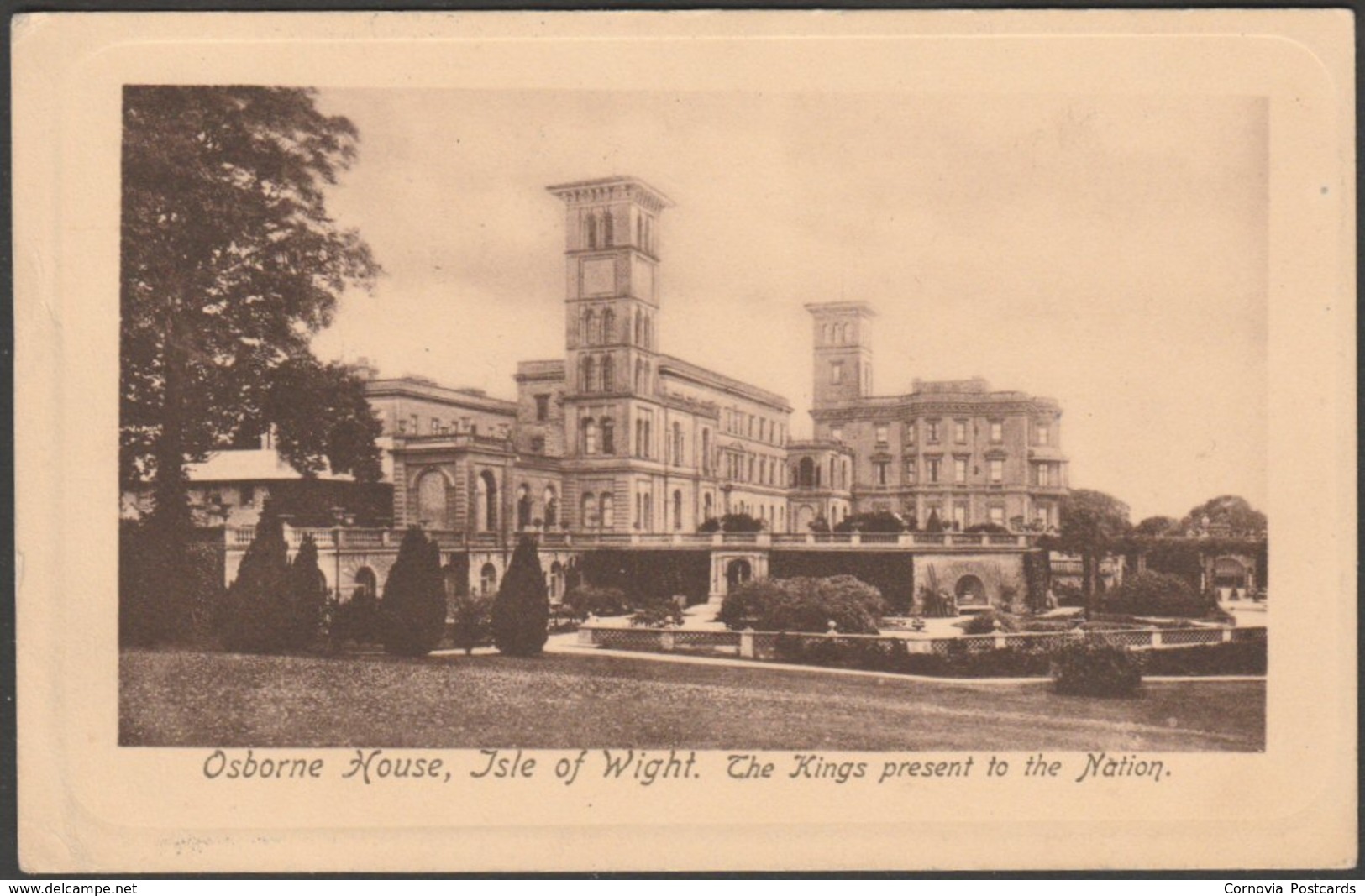 Osborne House, Isle Of Wight, 1912 - Frith's Postcard - Cowes