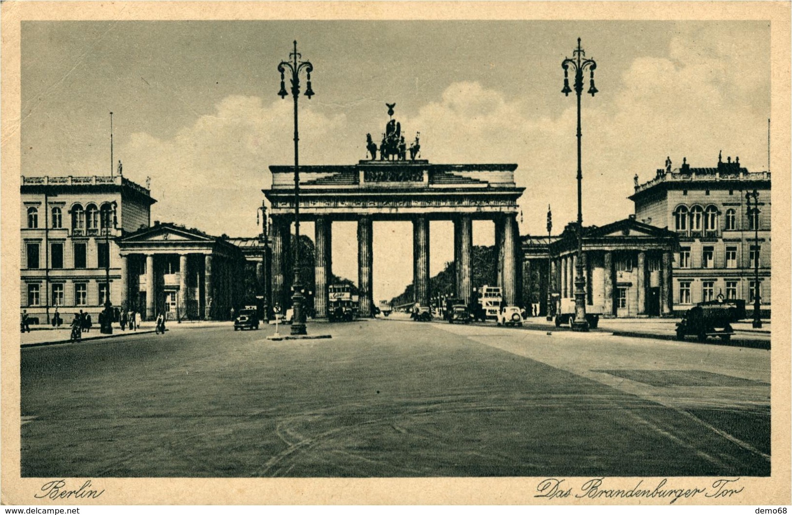BERLIN   Porte De Brandenburger - Porte De Brandebourg