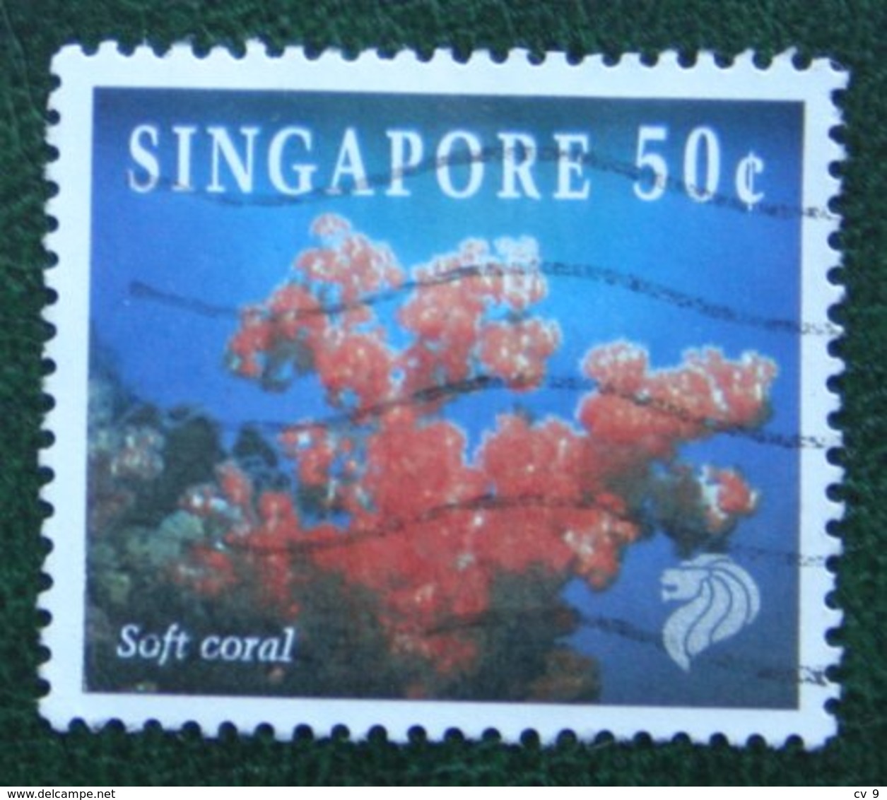 50 C Coral & Reef Marine Life Definitives SOFT CORAL 1994 Mi 716 Used Gebruikt Oblitere SINGAPORE SINGAPUR - Singapur (1959-...)