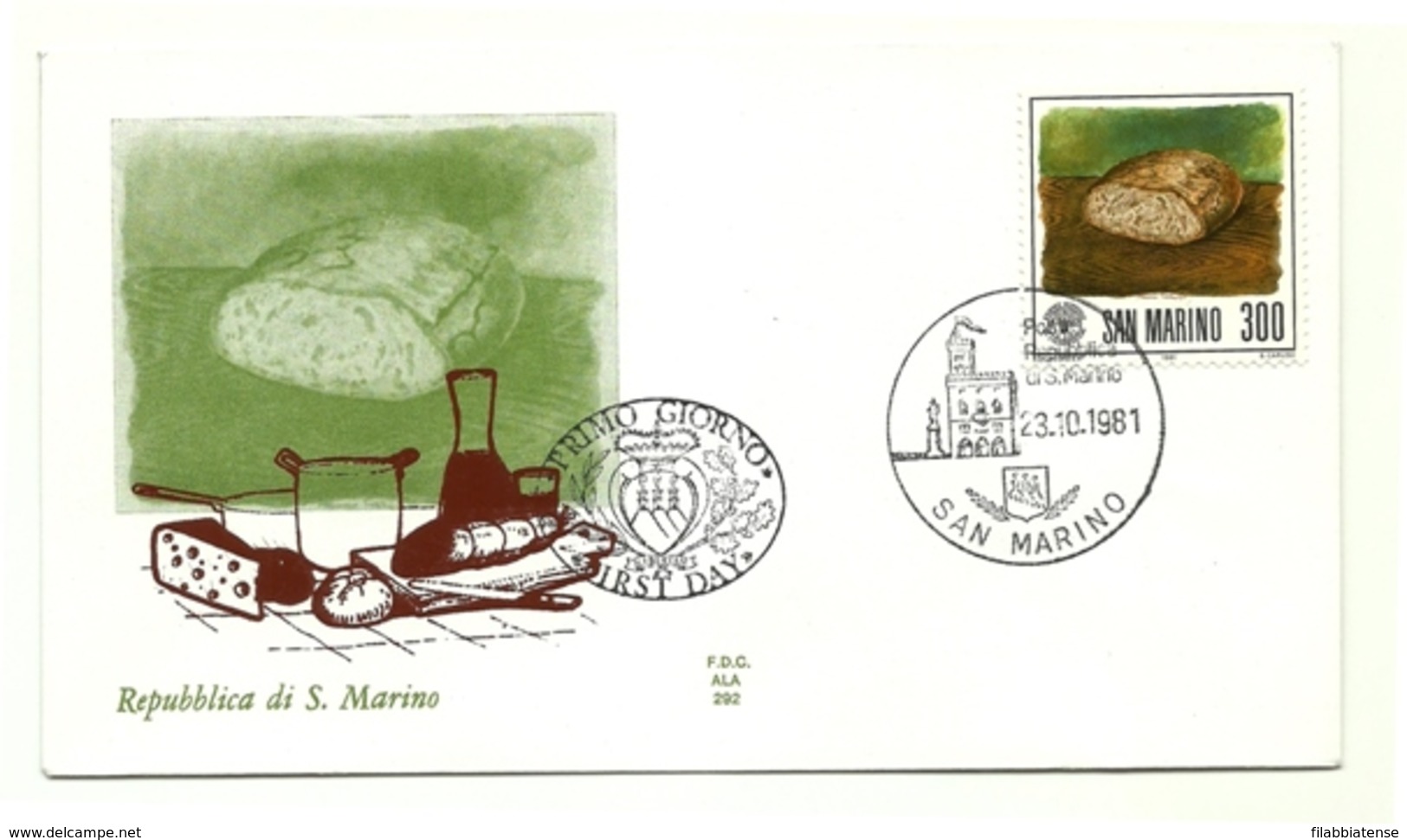 1981 - San Marino 1084 Giornata Dell'alimentazione - FDC - Alimentazione