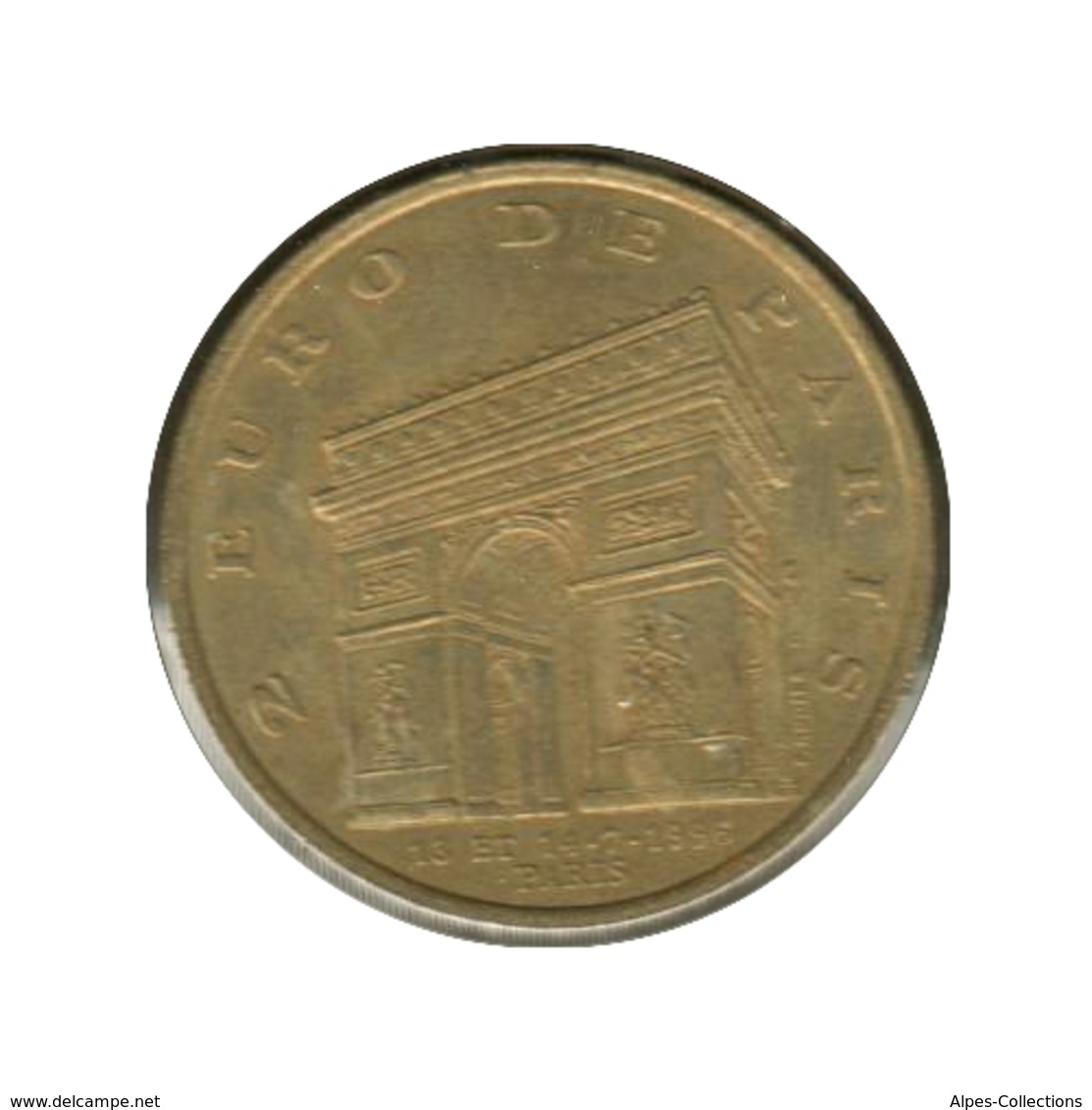 PARIS - EU0020.2 - 2 EURO DES VILLES - Réf: T194 - 1996 - Euros Of The Cities