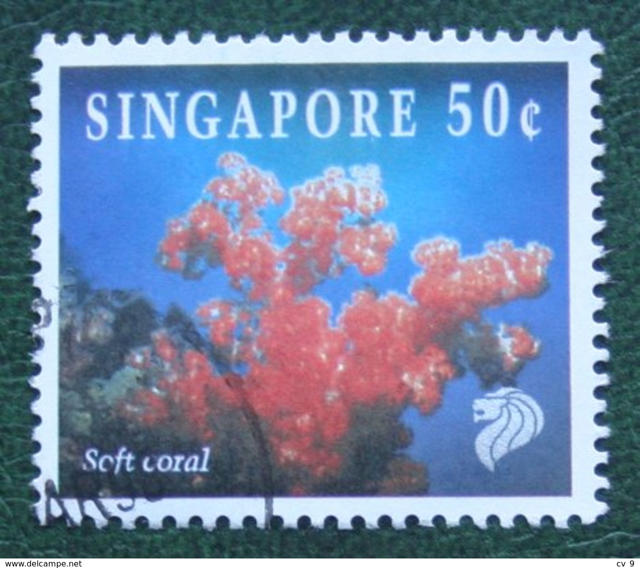 50 C Coral & Reef Marine Life Definitives SOFT CORAL 1994 Mi 716 Used Gebruikt Oblitere SINGAPORE SINGAPUR - Singapur (1959-...)