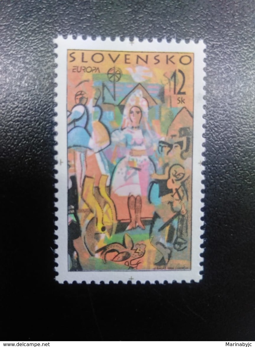 W) 2008 SLOVAKIA, ESTAMPILLA THEME OF EUROPE COLORED CRAFTSMANSHIP - Unused Stamps