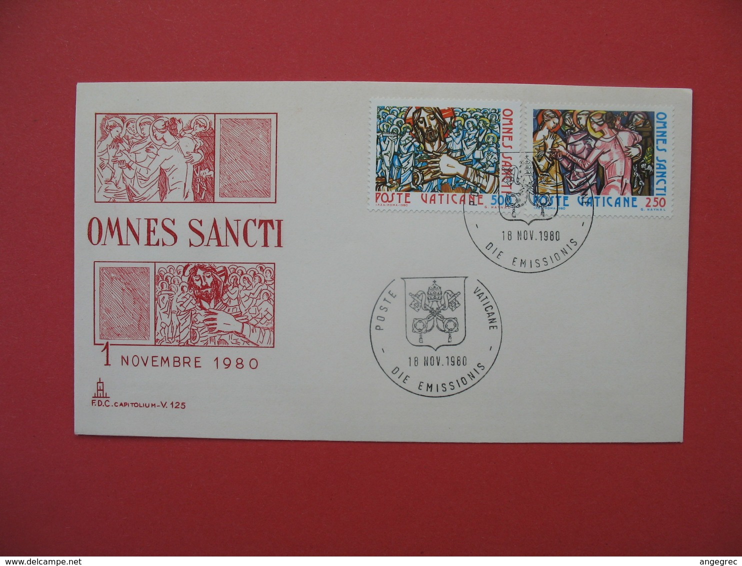 FDC  Italie  Citta' Del Vaticano   1980 - FDC